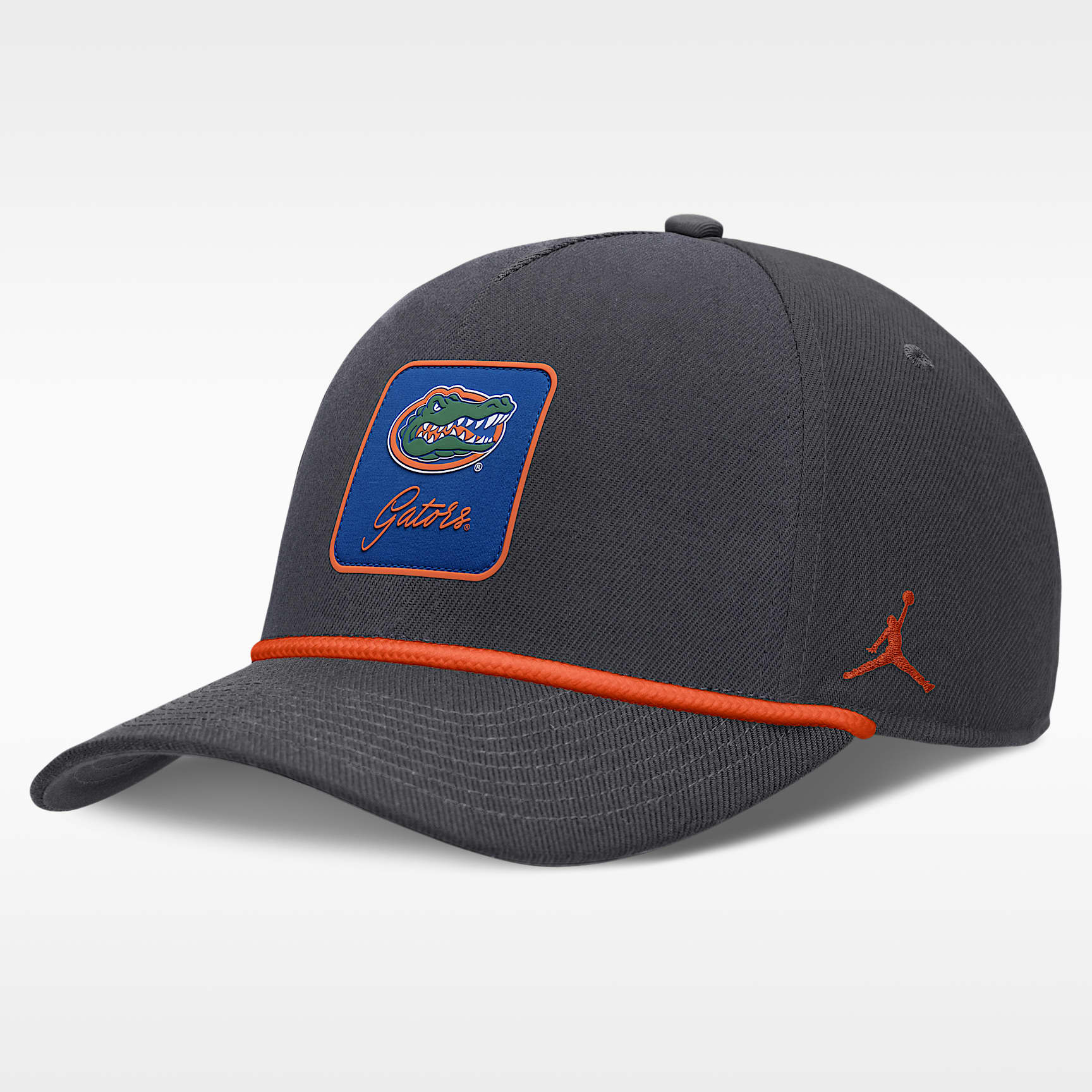 Gorra universitaria marca Jordan para hombre Dri-FIT con estructura A-Frame ajustable Florida Primetime Rise