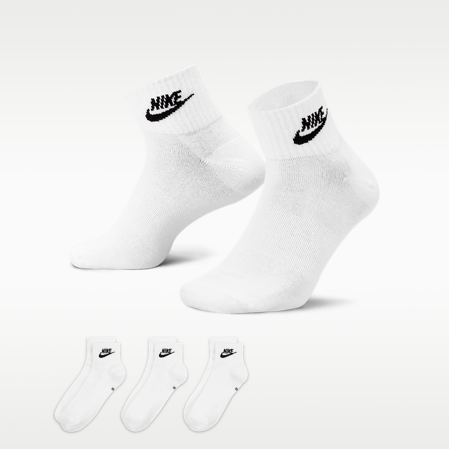 Calcetines al tobillo (3 pares) Nike Everyday Essential