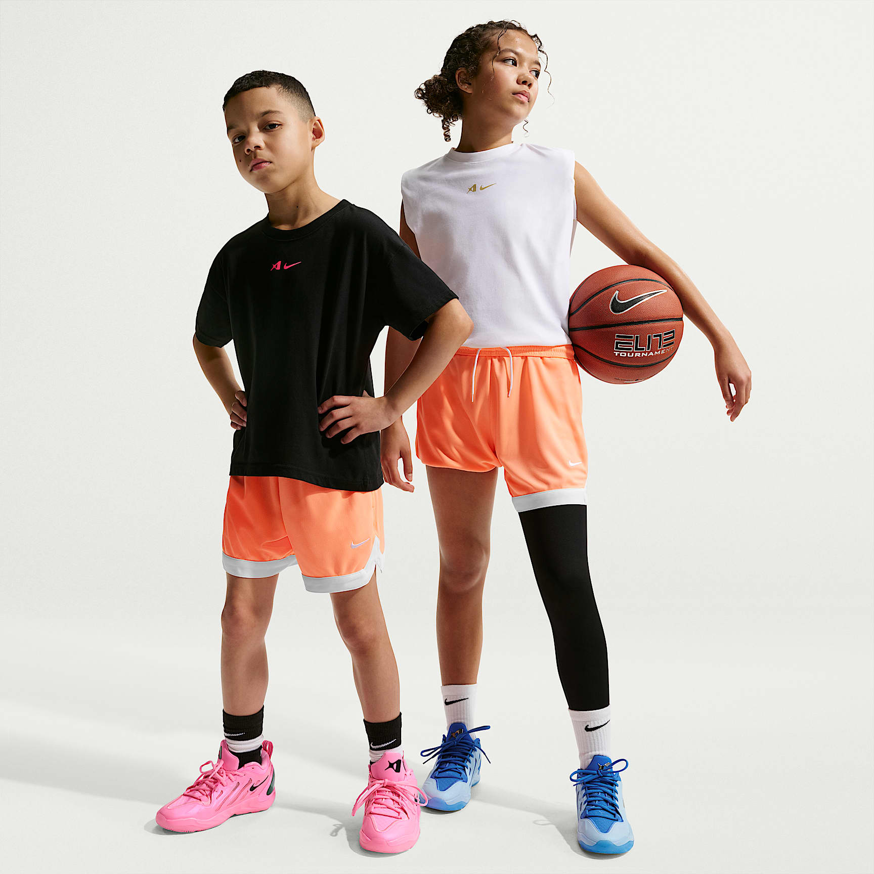 A'ja Wilson Big Kids' Dri-FIT Basketball Shorts
