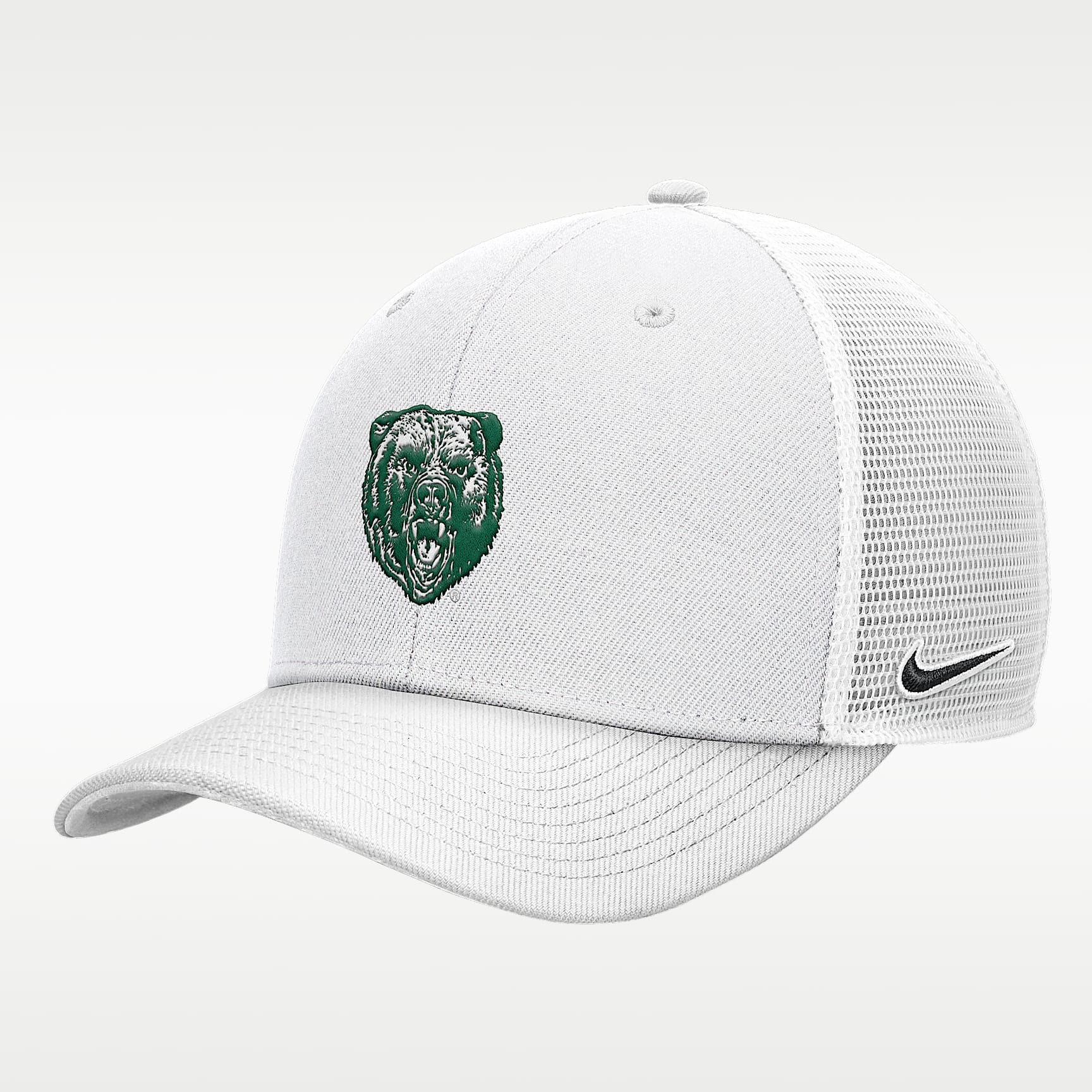 Baylor Throwback Rise Men's Nike College Trucker Adjustable Hat