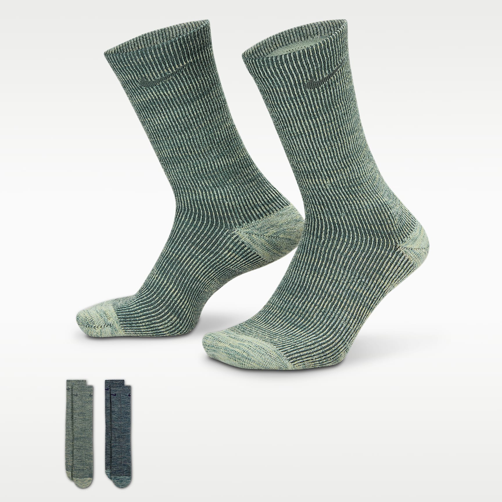 Nike Everyday Cushioned Crew-Socken (2 Paar)