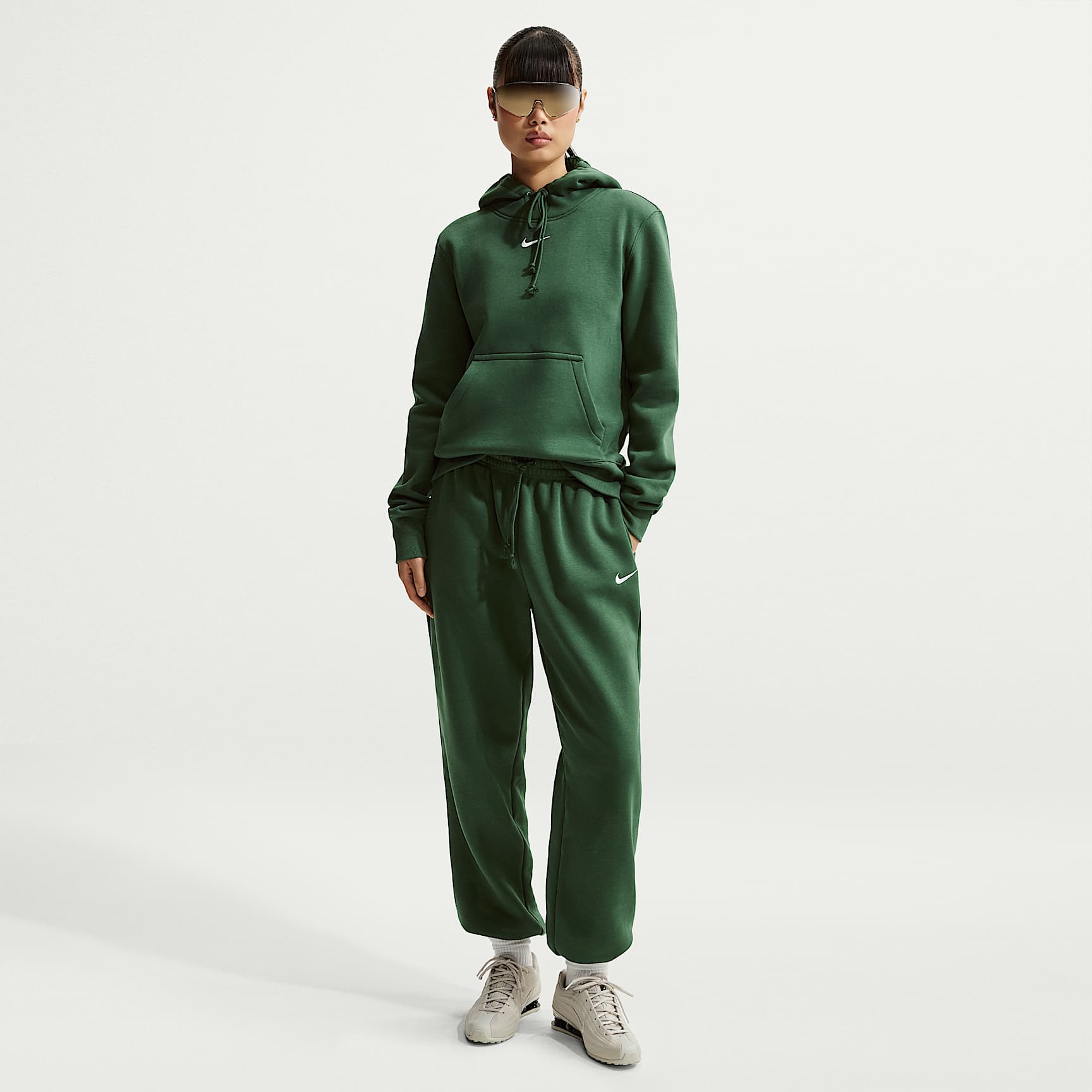 Nike Sportswear Phoenix Fleece Women's High-Waisted Oversized Tracksuit Bottoms
