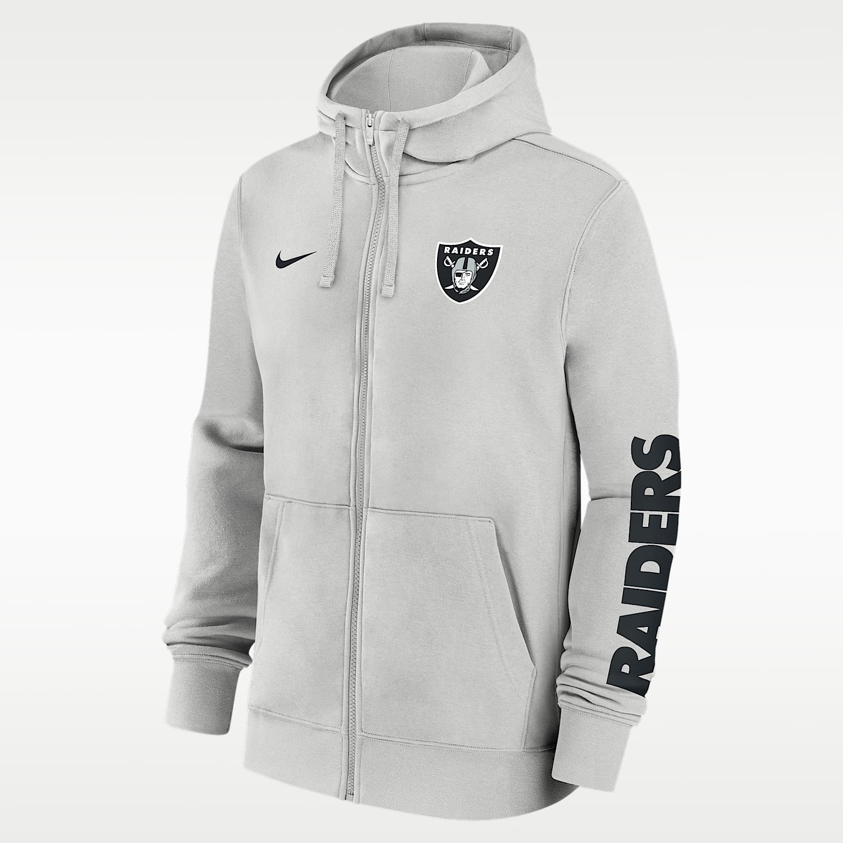 Las Vegas Raiders Club Men's Nike NFL Full-Zip Hoodie