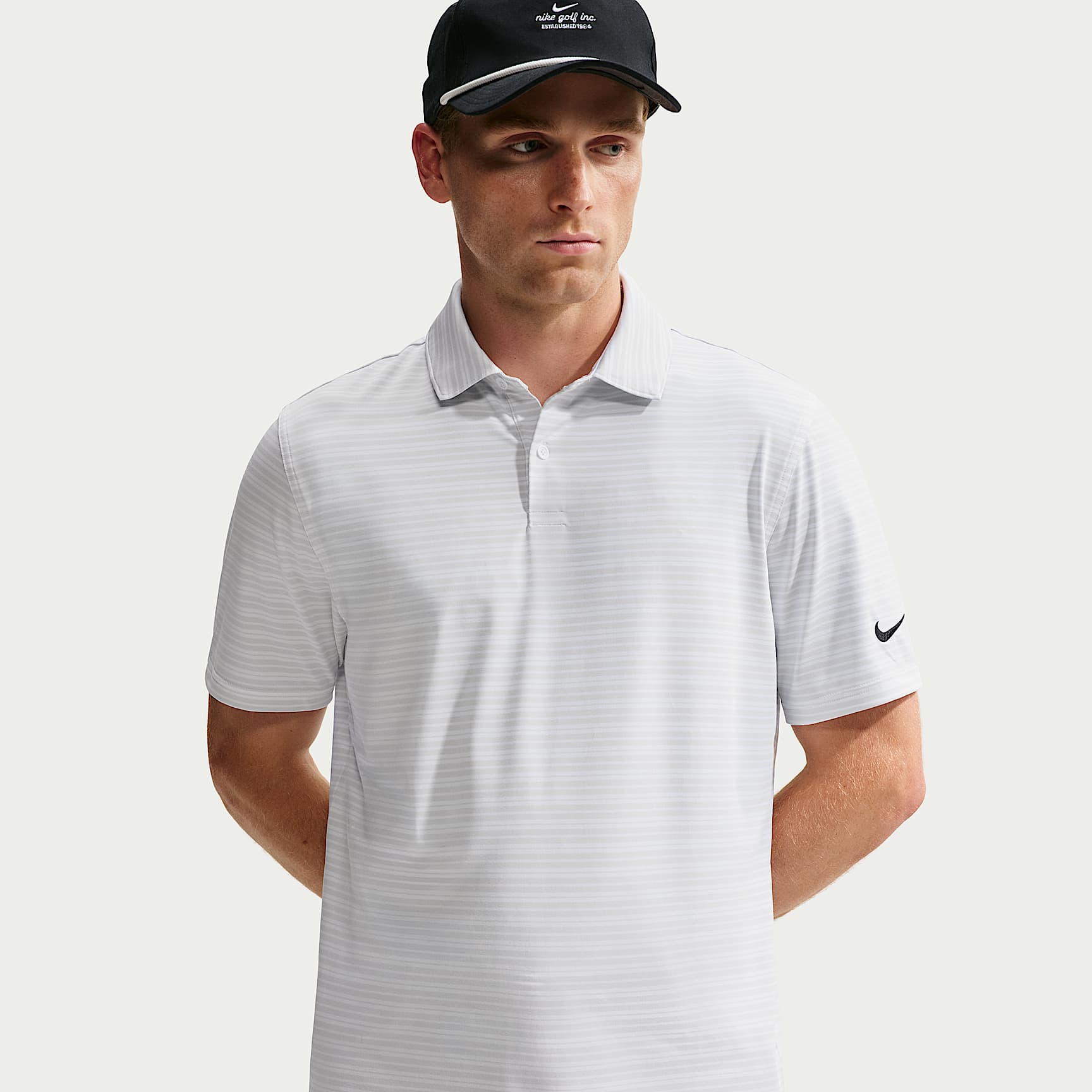 Nike Velocity Men's Dri-FIT Striped Golf Polo
