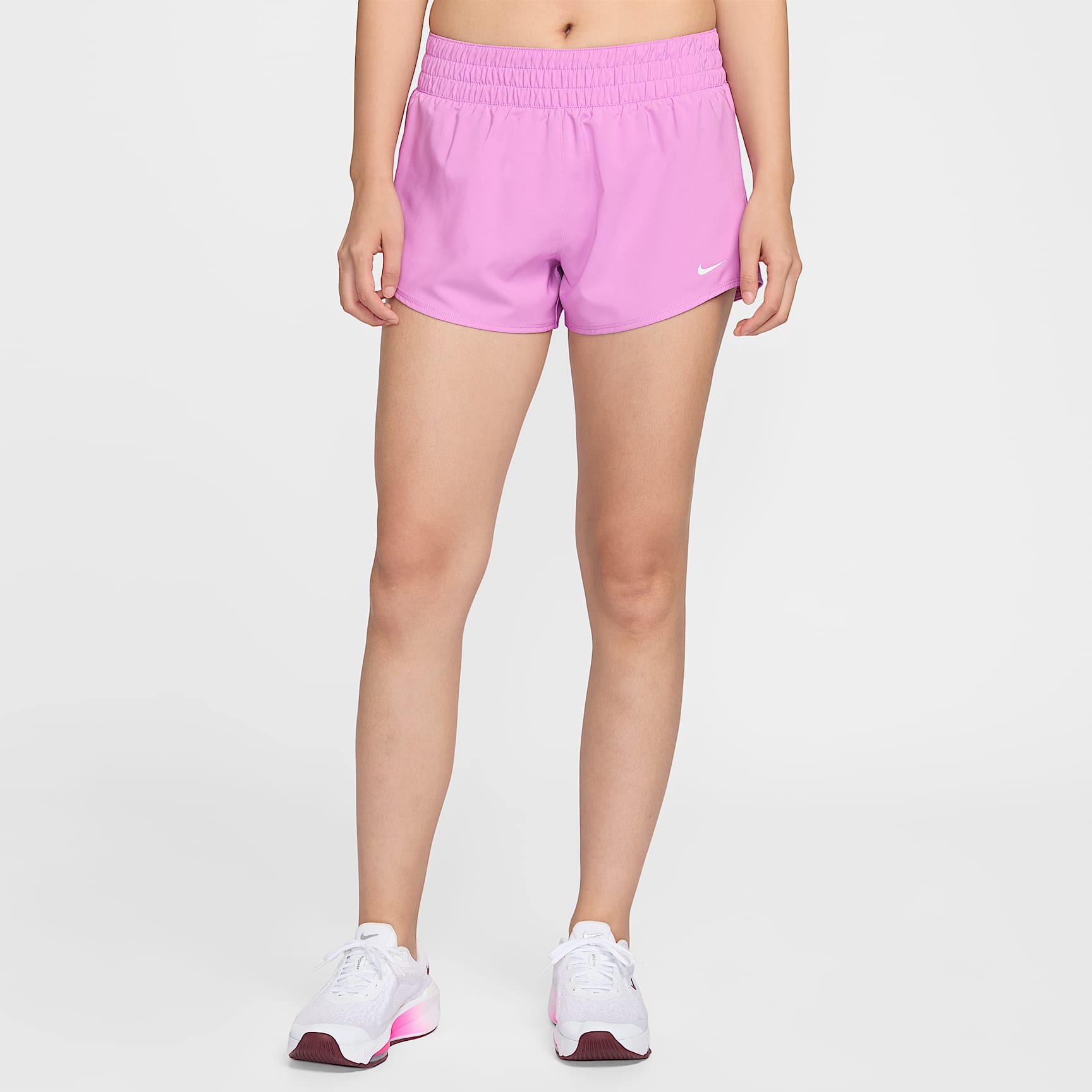 Nike Dri-FIT One Women's Mid-rise 8cm (approx.) Brief-Lined Shorts