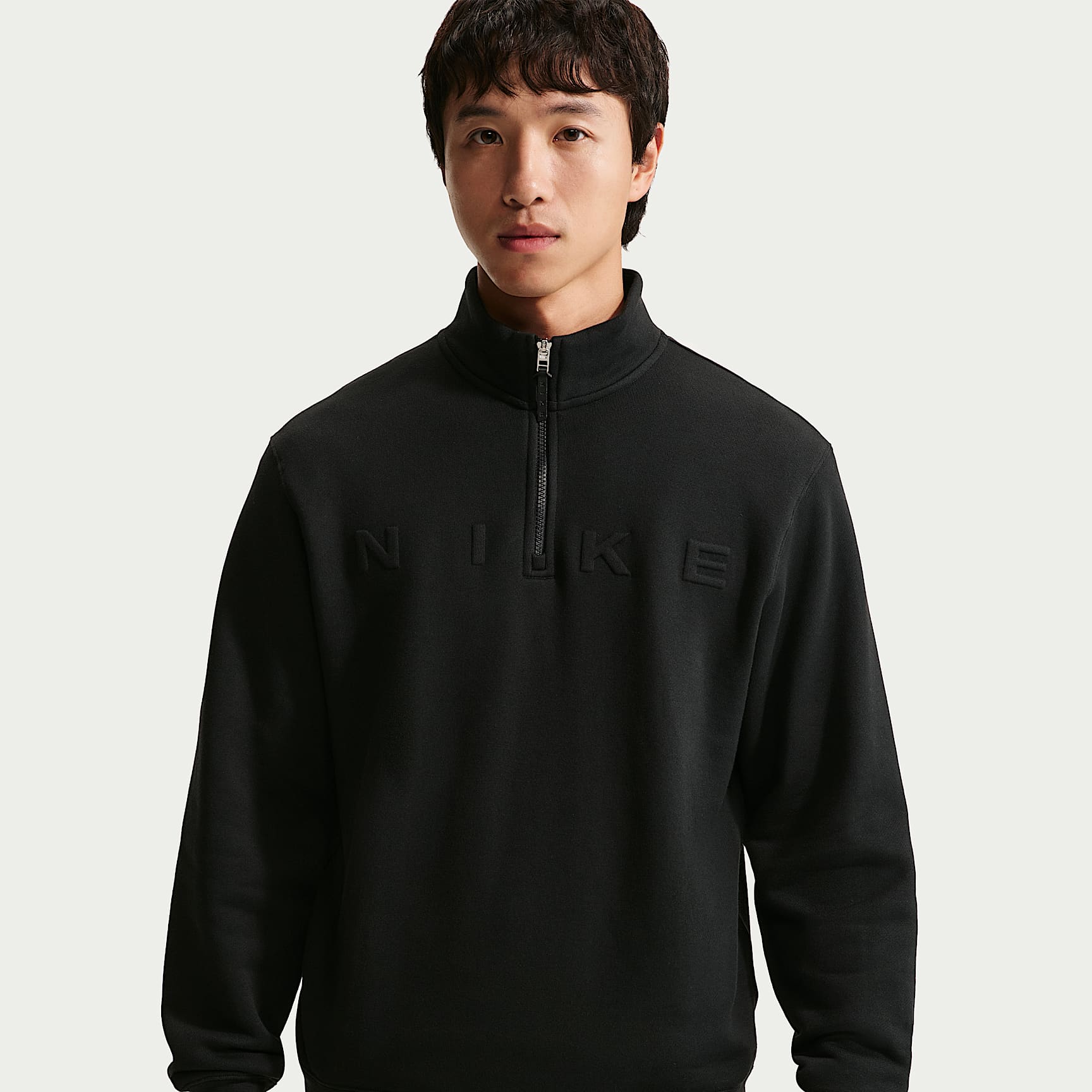 나이키 스포츠웨어 클럽 남성 플리스 하프집 탑