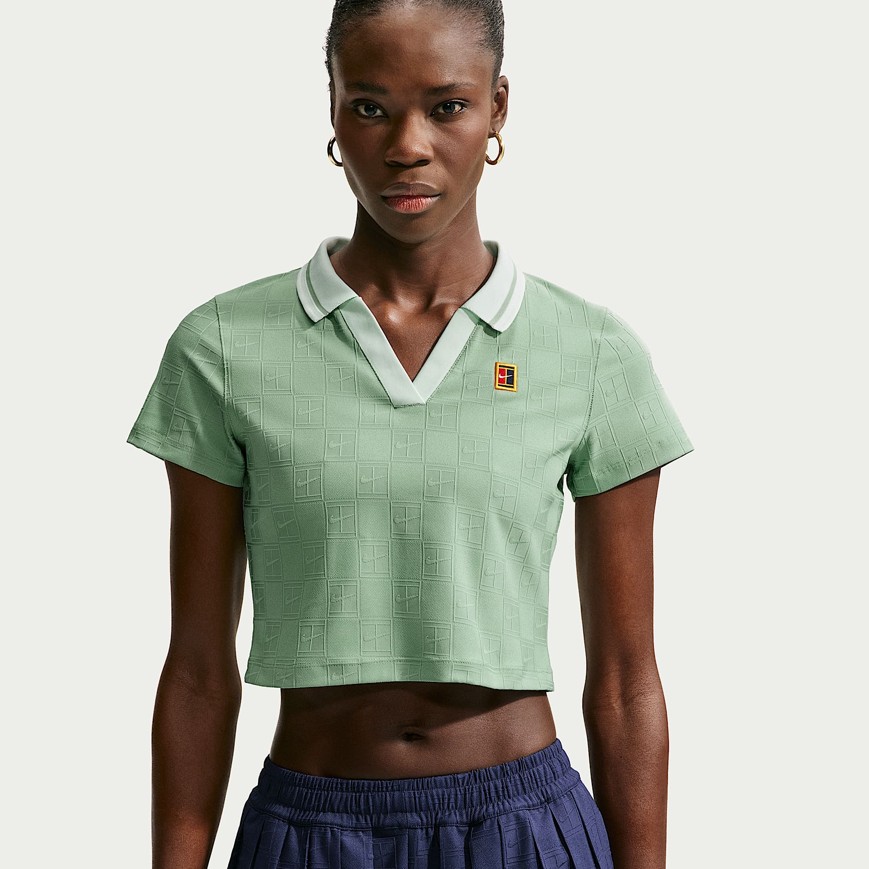 NikeCourt Court Collection Women's Dri-FIT Cropped Tennis Polo