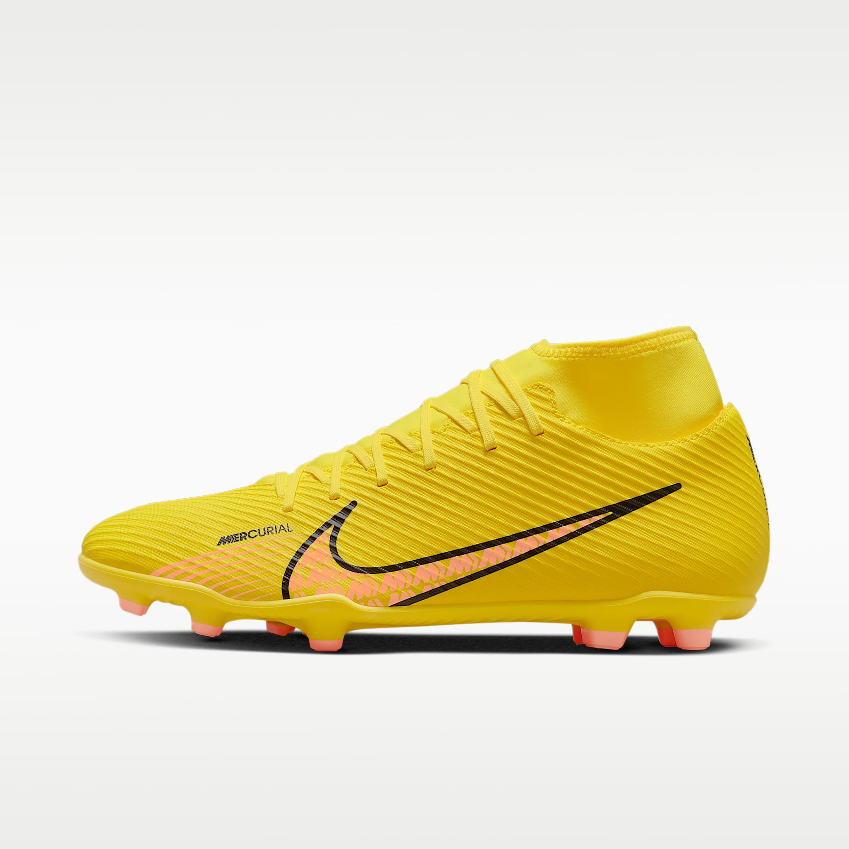Fotbollssko för varierat underlag Nike Mercurial Superfly 9 Club med högt skaft