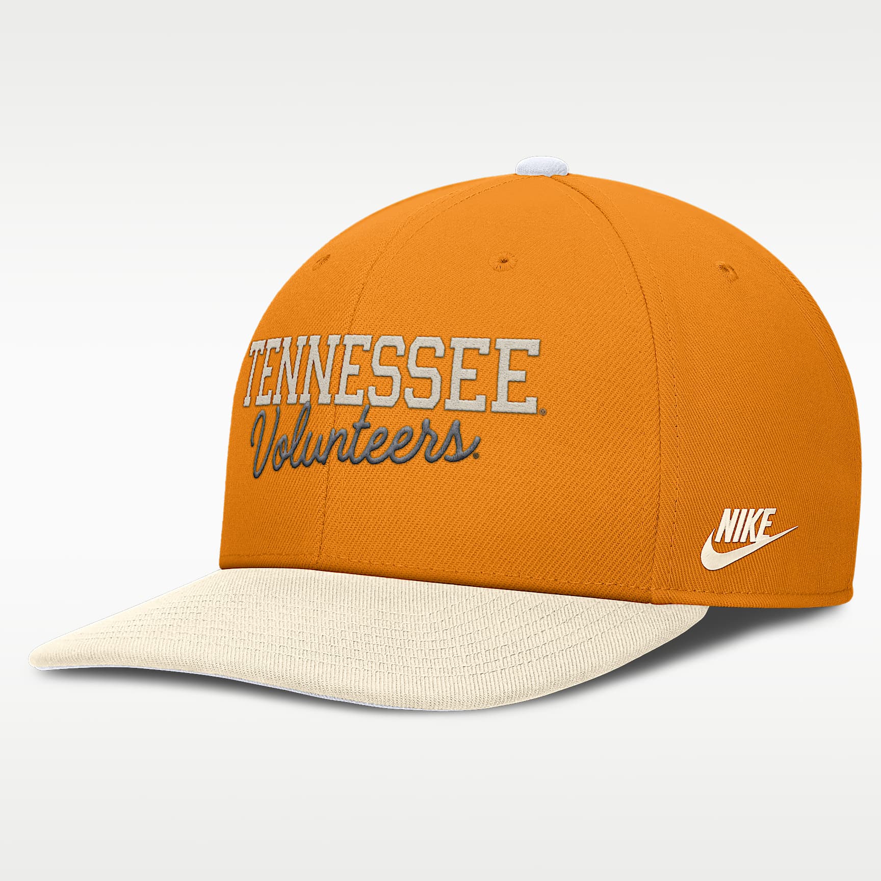 Gorra universitaria Nike Dri-FIT ajustable para hombre Tennessee Legacy Script