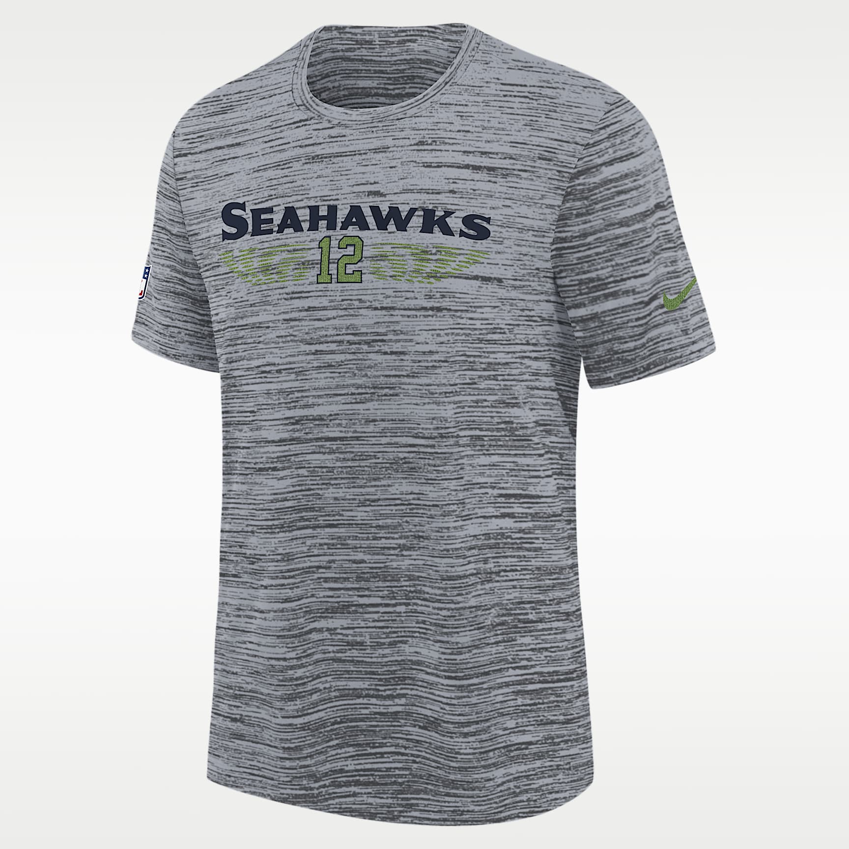 Seattle Seahawks Rivalry Sideline Velocity Big Kids' Nike Dri-FIT NFL T-Shirt