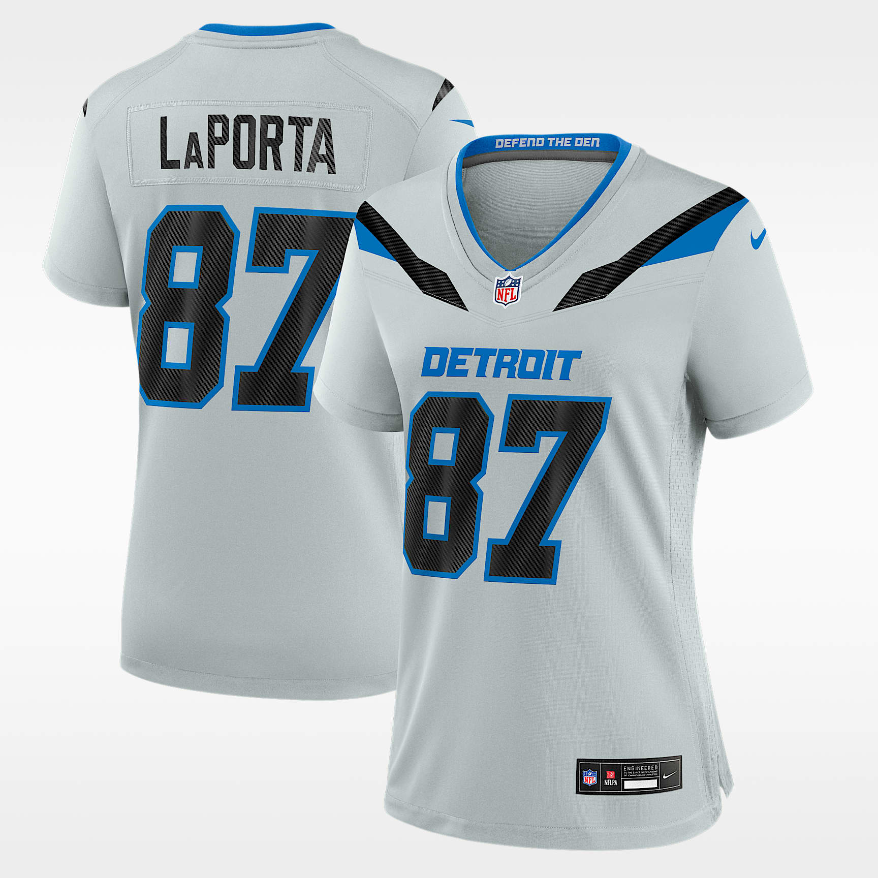 Sam LaPorta Detroit Lions Rivalries Collection Women's Nike NFL Game Jersey