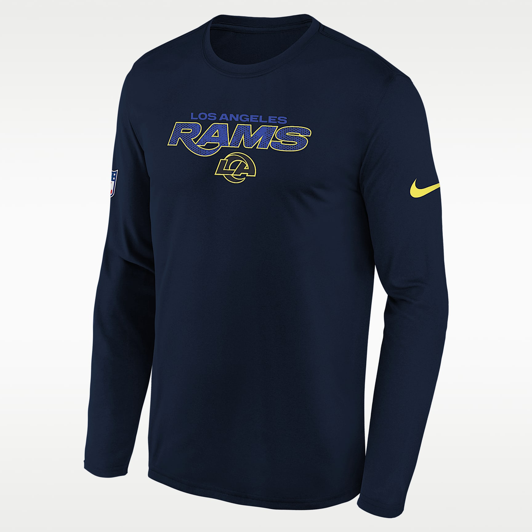 Los Angeles Rams Rivalries Collection Sideline Legend Big Kids' Nike Dri-FIT NFL Long-Sleeve T-Shirt