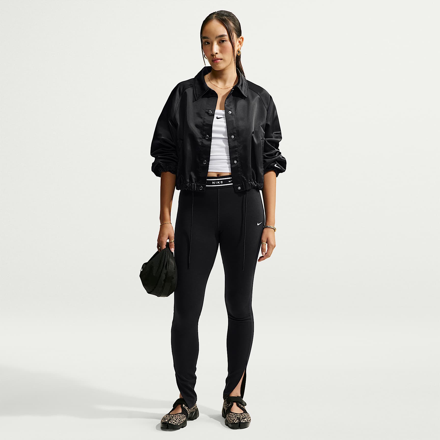 Nike Sportswear Chill Knit Women's High-Waisted Open-Hem Leggings