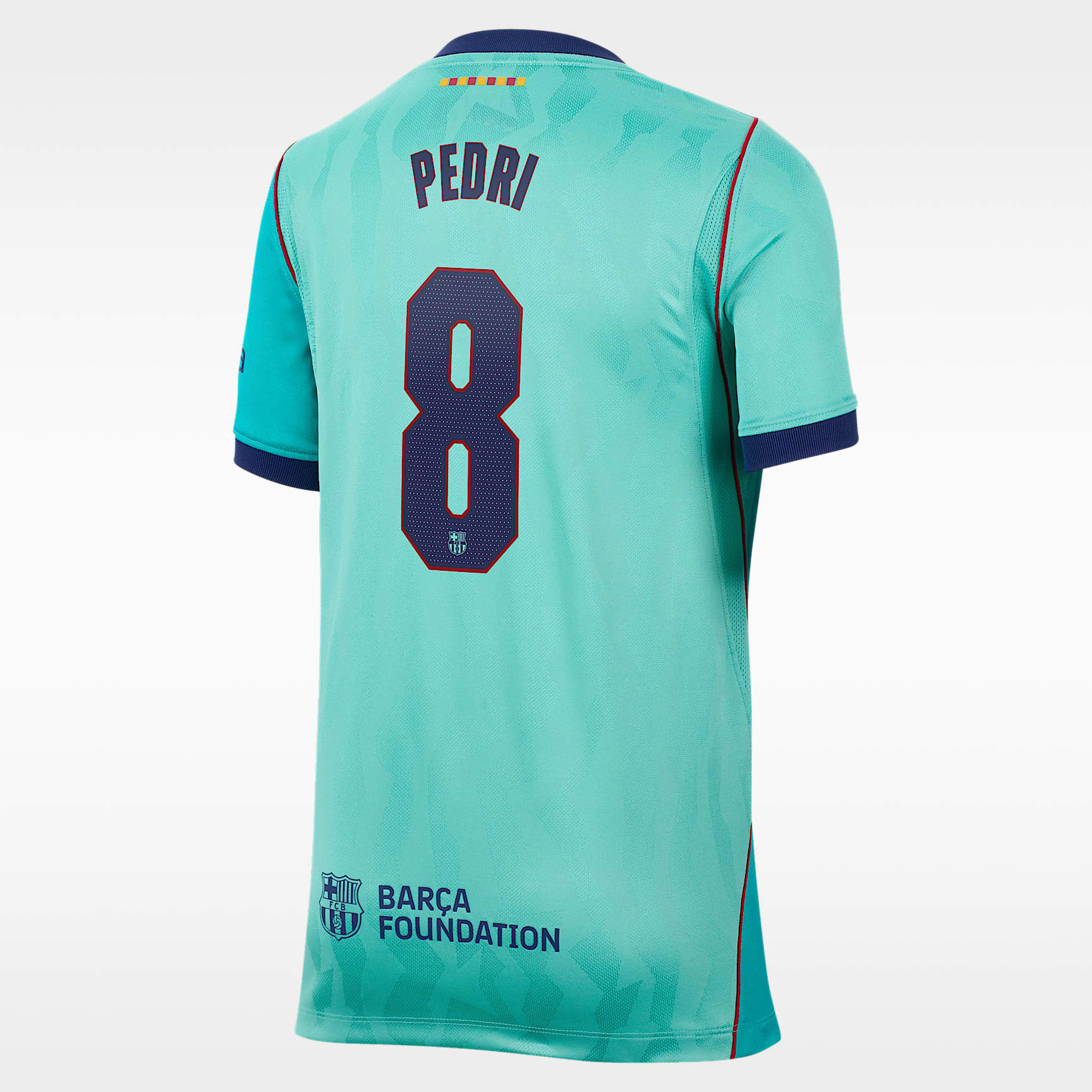 Pedri Barcelona 2026/27 Stadium Third Big Kids' Nike Dri-FIT Soccer Jersey