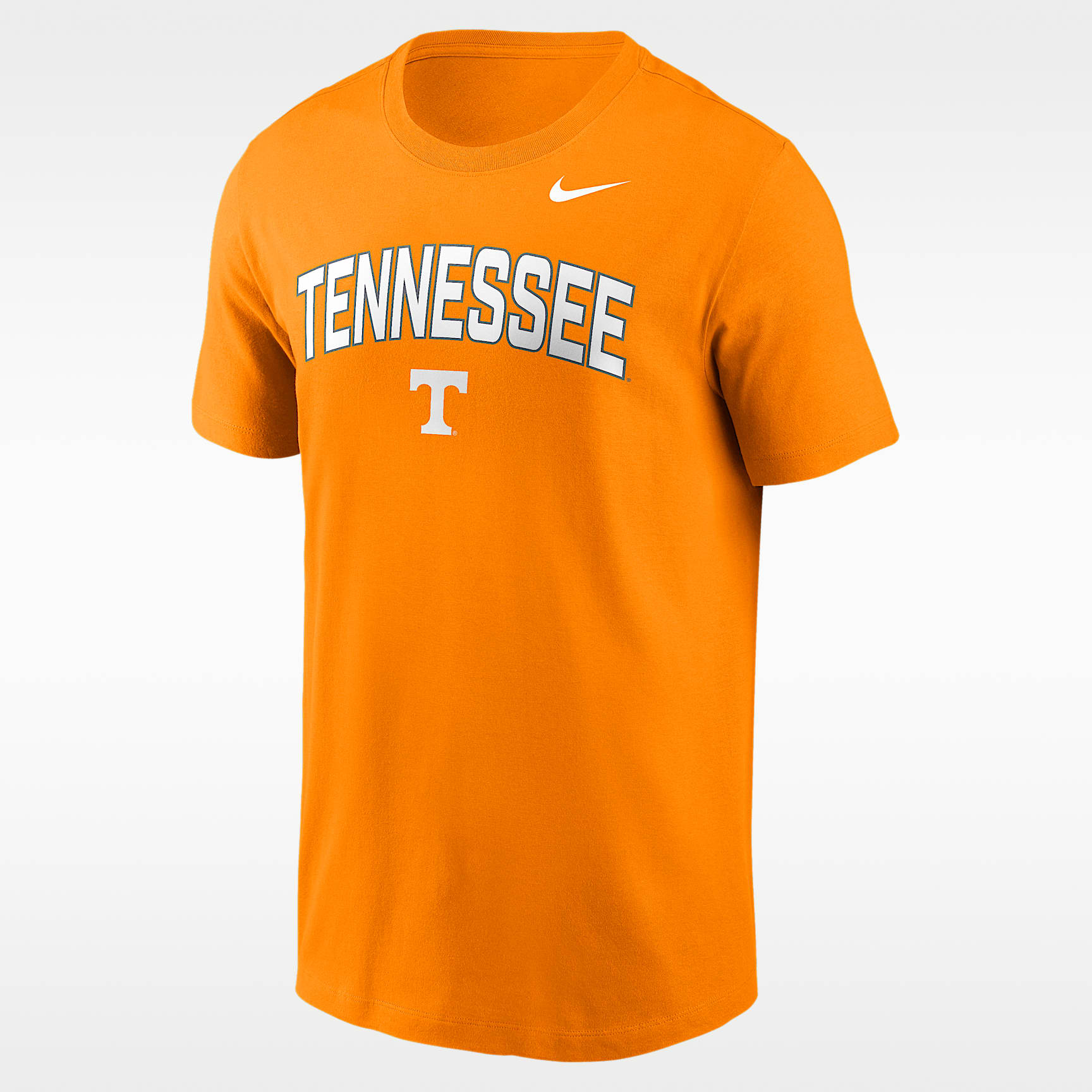 Playera universitaria Nike para hombre Tennessee Primetime Arch Stack