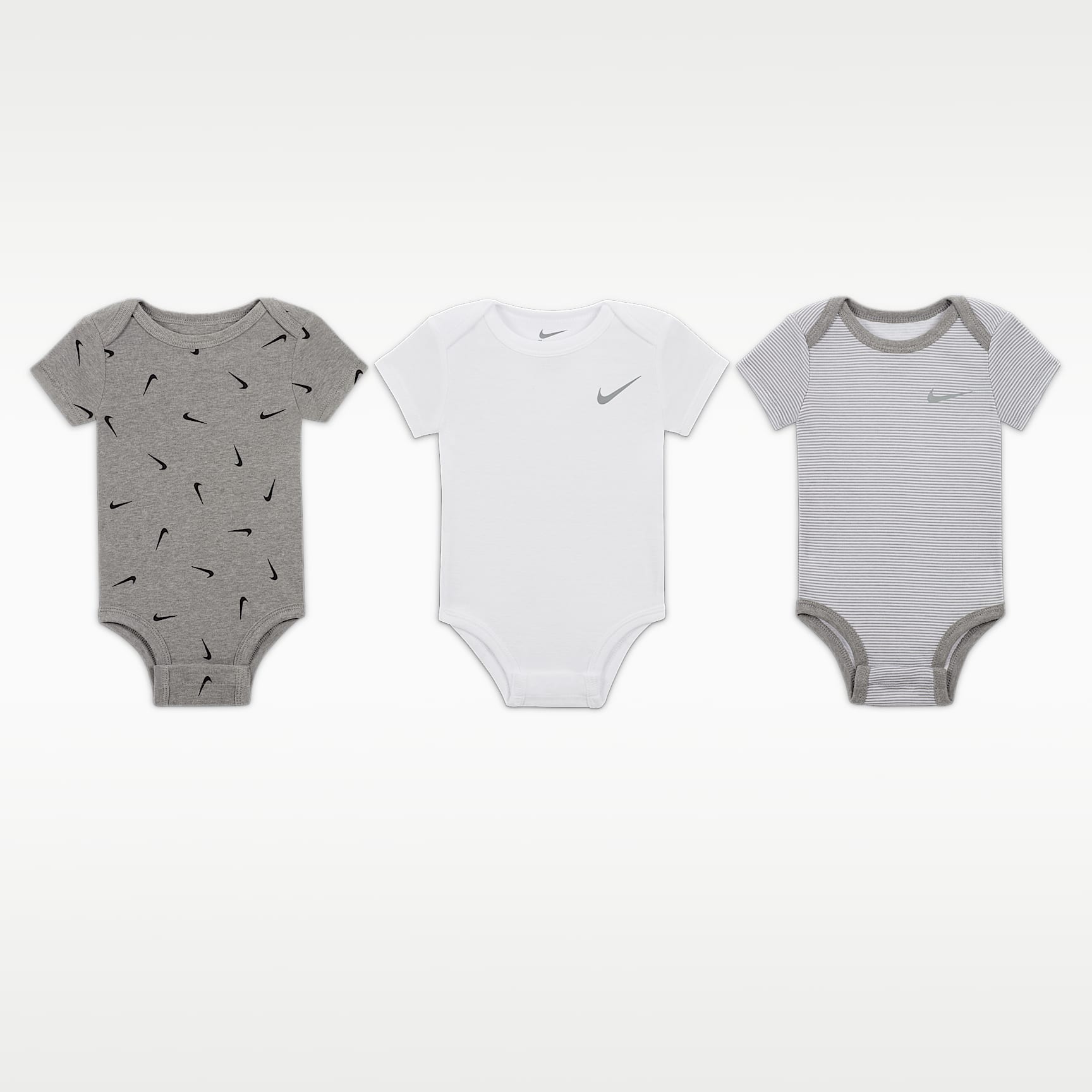 Nike E1D1 Baby Mix and Match Bodysuits (3-Pack)