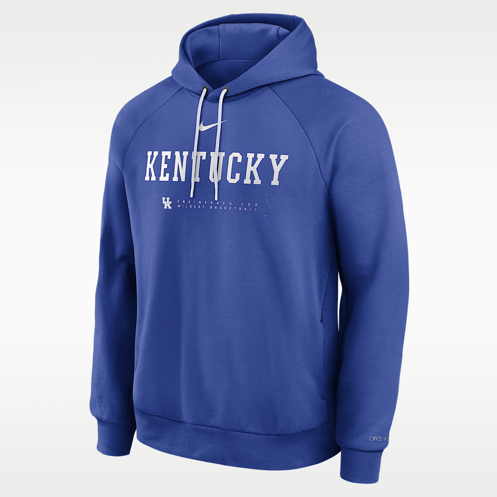 Kentucky Courtside Basketball Practice Men's Nike Dri-FIT Pullover Hoodie