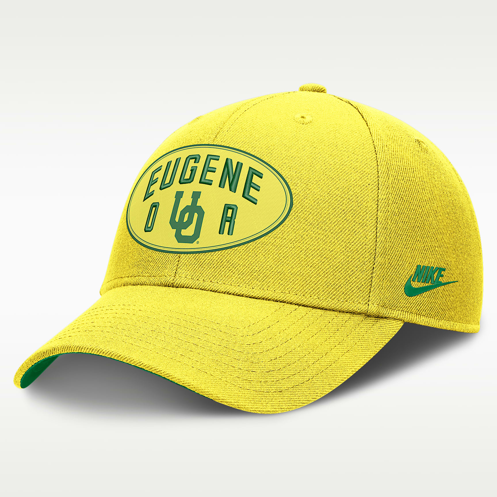Oregon Legacy Letter & Location Rise Men's Nike Dri-FIT College A-Frame Adjustable Hat