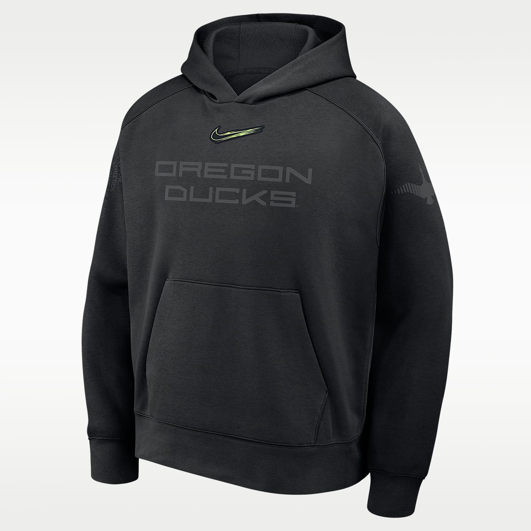 Sudadera con gorro sin cierre universitaria Nike para hombre Oregon Origin of Speed Air