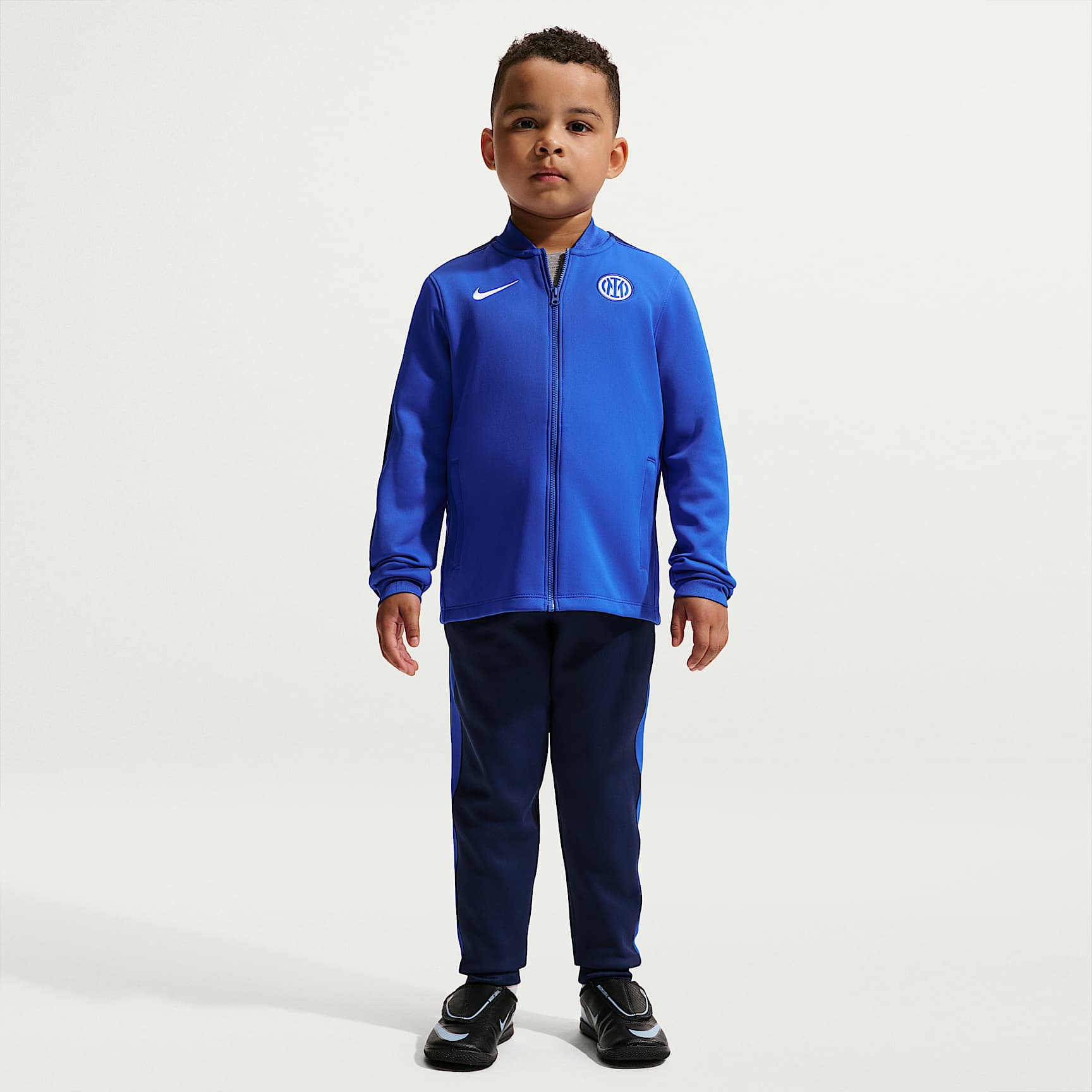 Inter Milan Strike Younger Kids' Nike Dri-FIT Football Knit Tracksuit