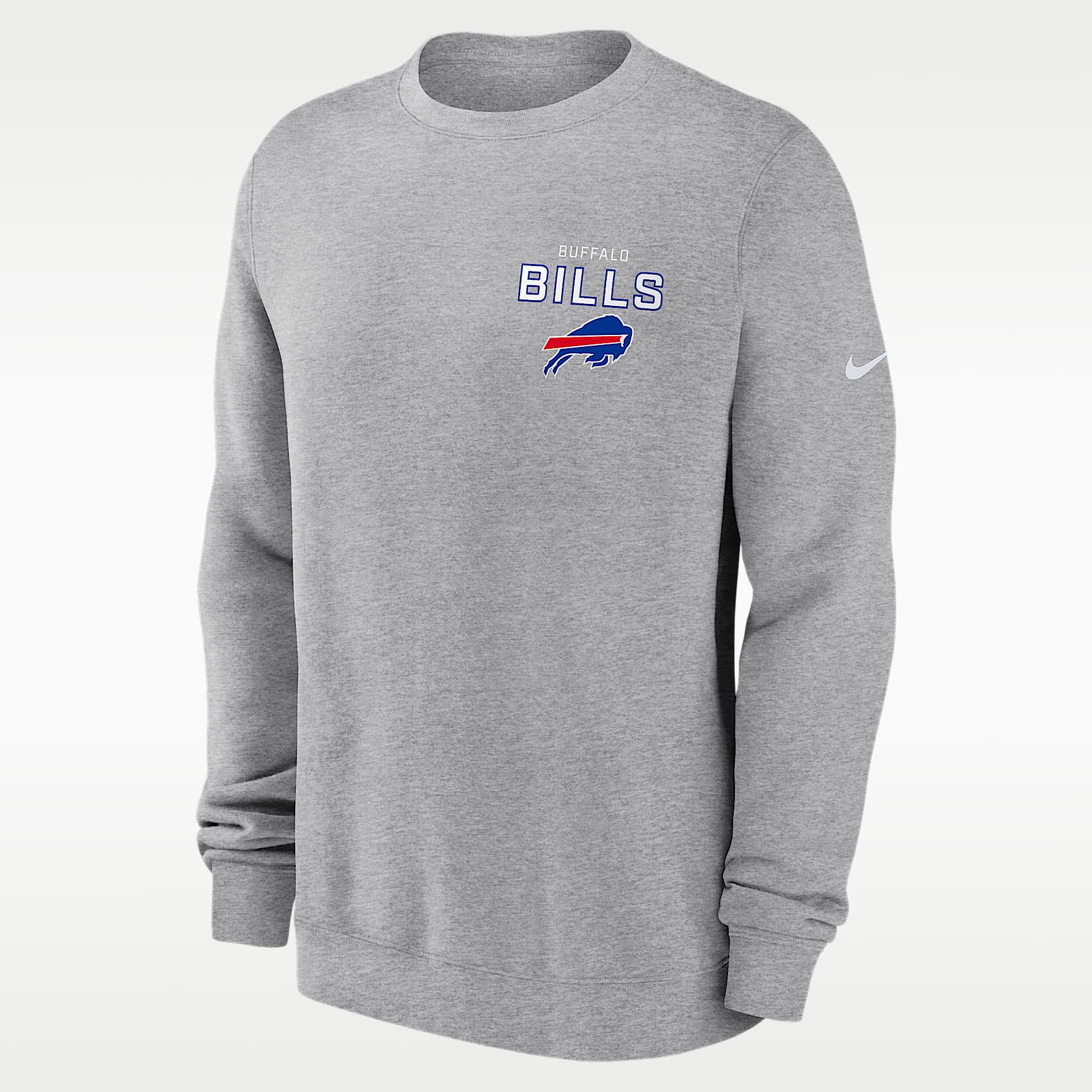 Buffalo Bills Draw Block Club Men's Nike NFL Pullover Crew