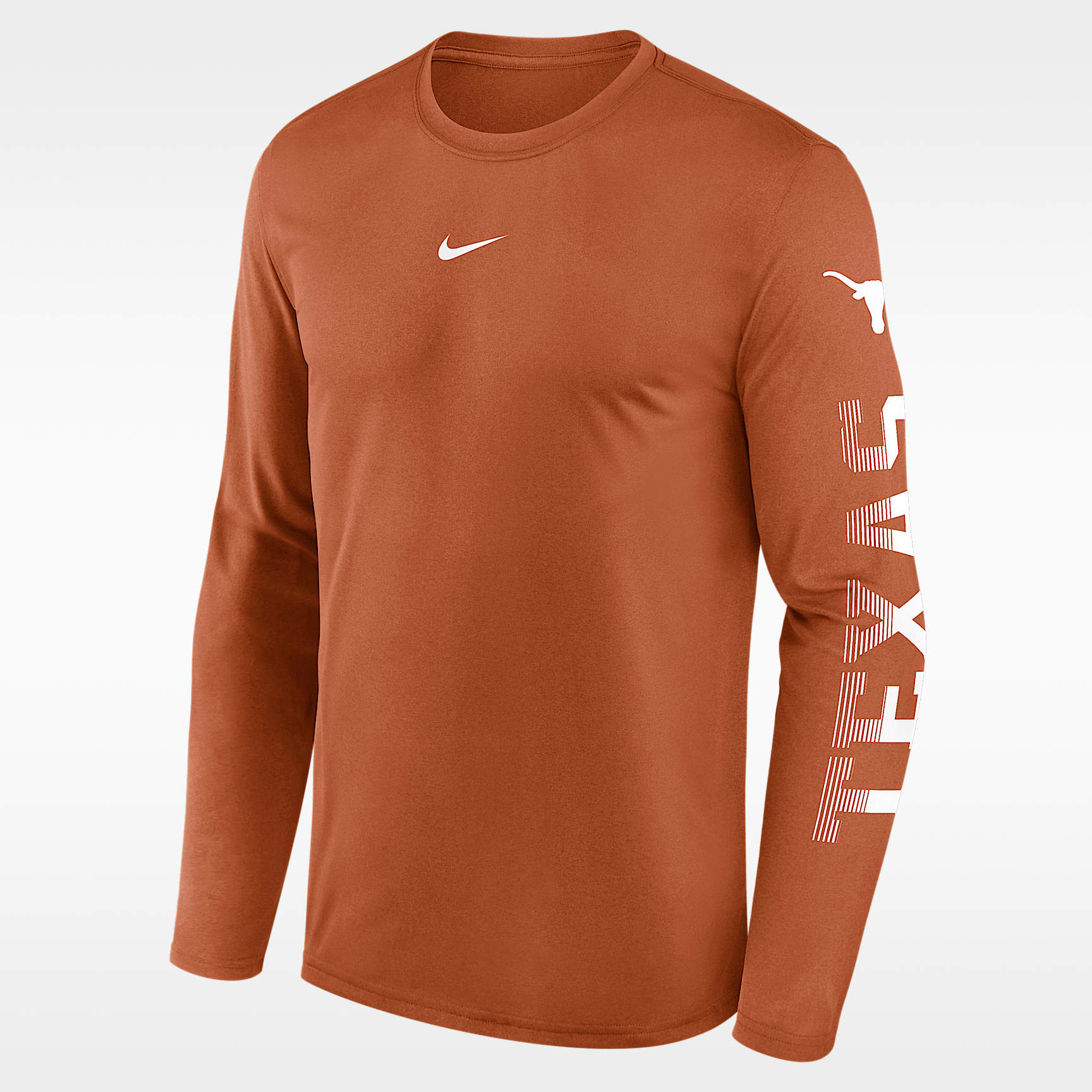 Texas Primetime Stack Legend Men's Nike Dri-FIT College Long-Sleeve T-Shirt