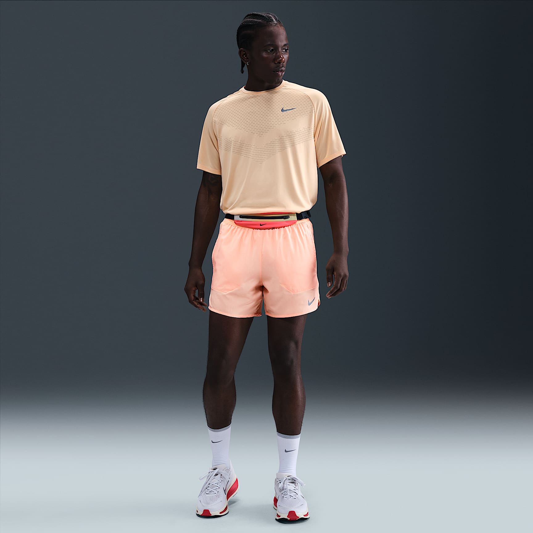 Shorts de correr Dri-FIT de 13 cm con forro de ropa interior para hombre Nike Stride