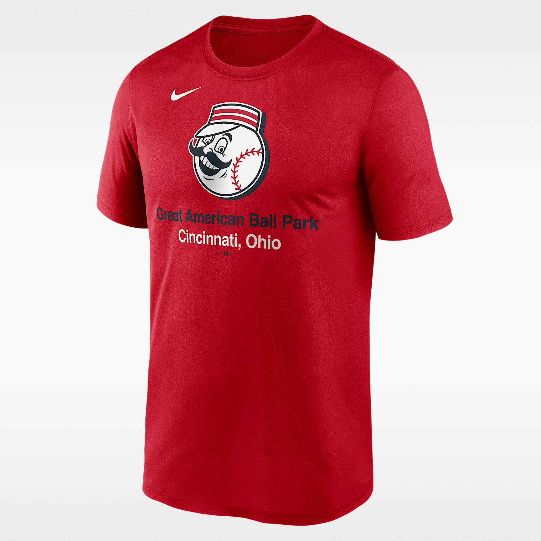 Cincinnati Reds Stadium Legend Men's Nike Dri-FIT MLB T-Shirt