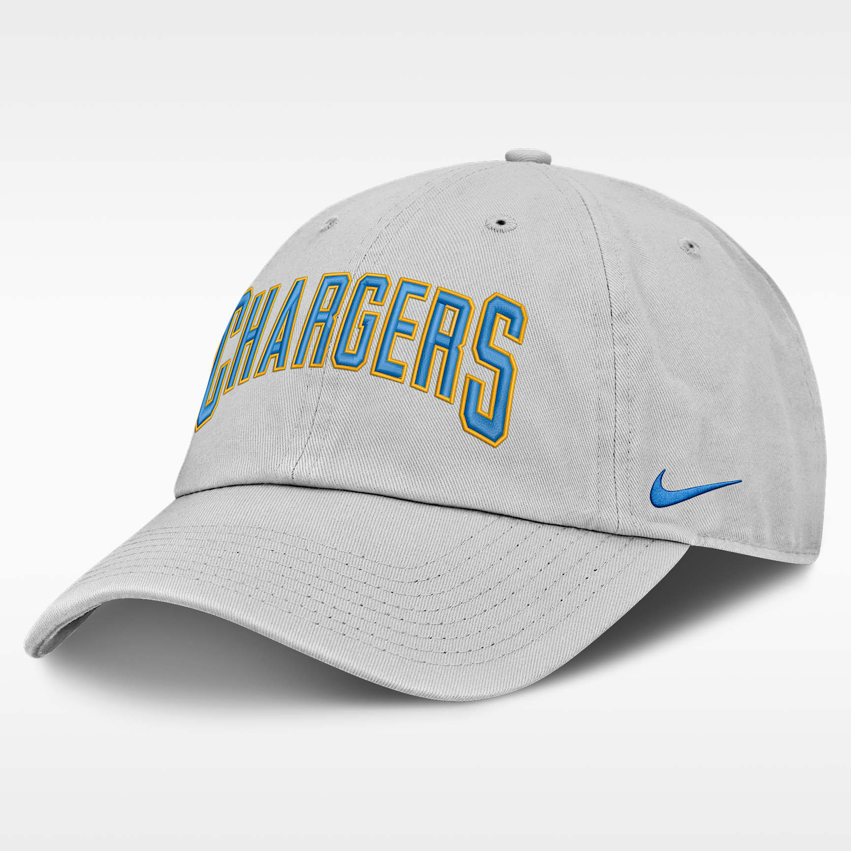 Los Angeles Chargers Primetime Club Arched Men's Nike NFL Adjustable Hat