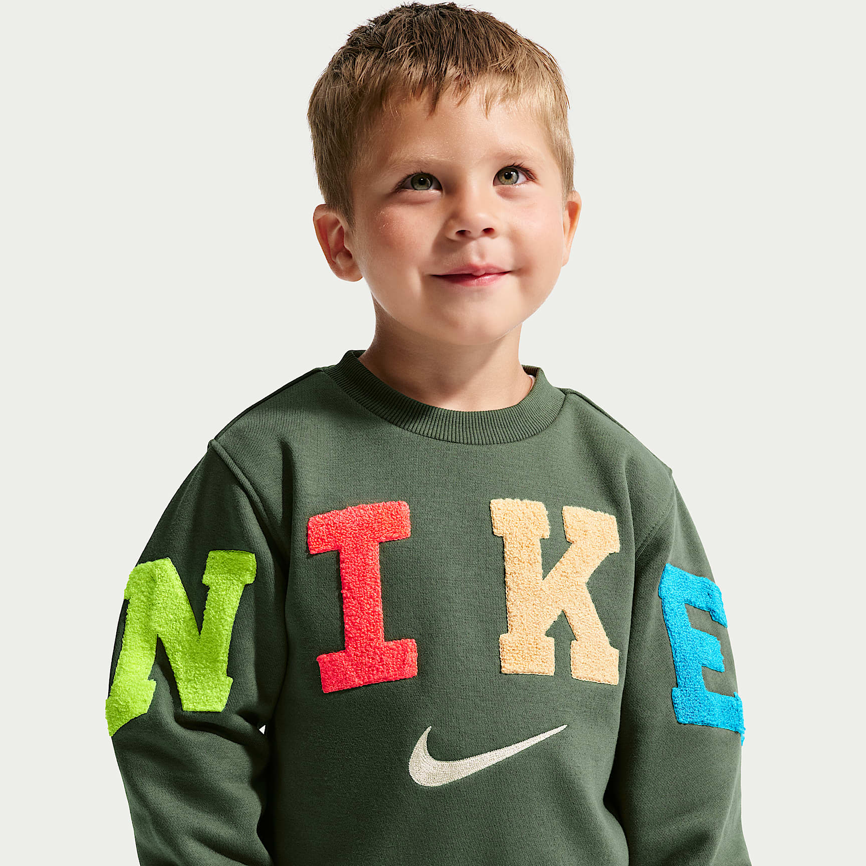 Nike Club Toddler Chenille Fleece Crew