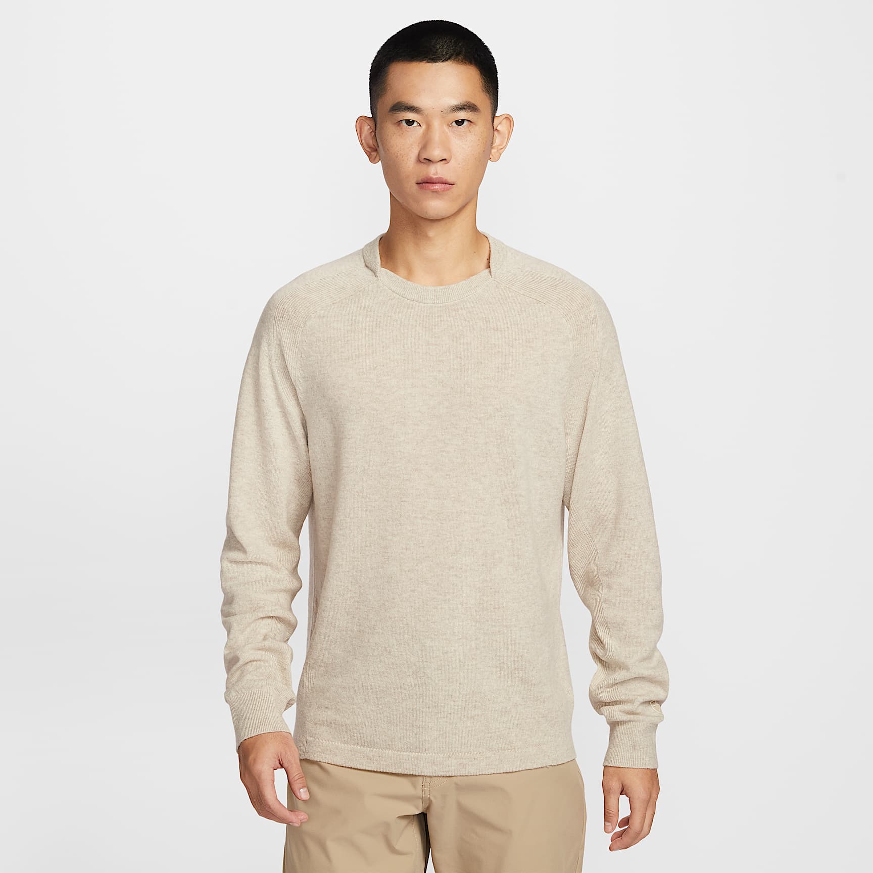 나이키 테일러드 퍼포먼스 남성 크루넥 골프 크루넥 탑