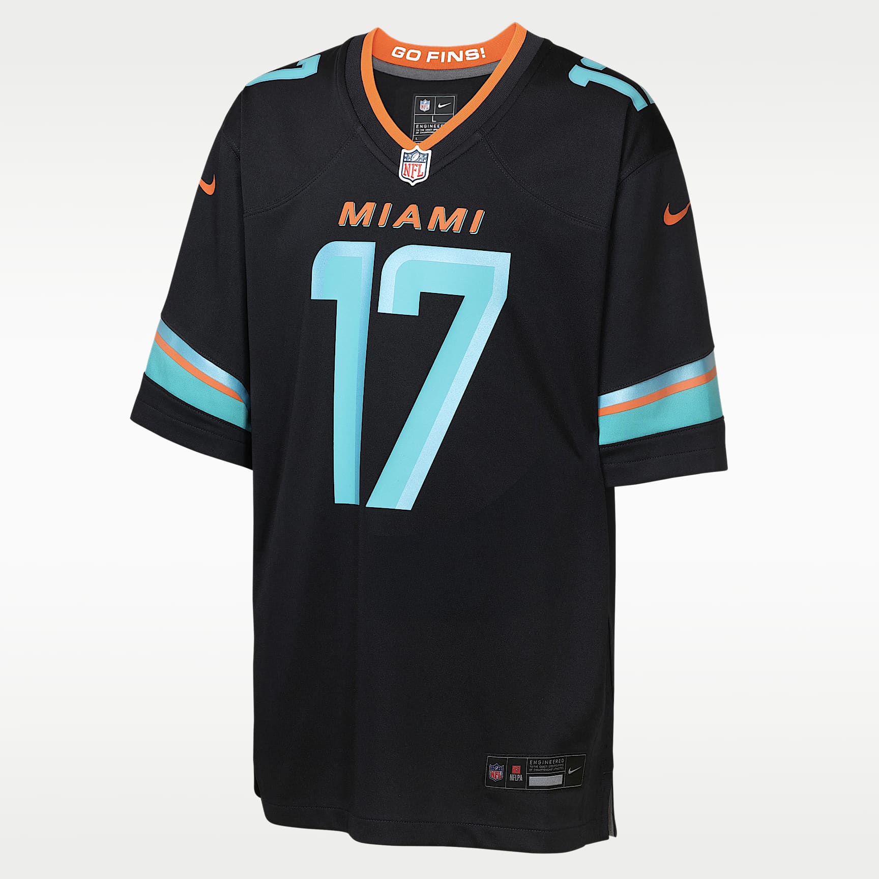 Jaylen Waddle Miami Dolphins Rivalries Collection Big Kids' Nike NFL Game Jersey