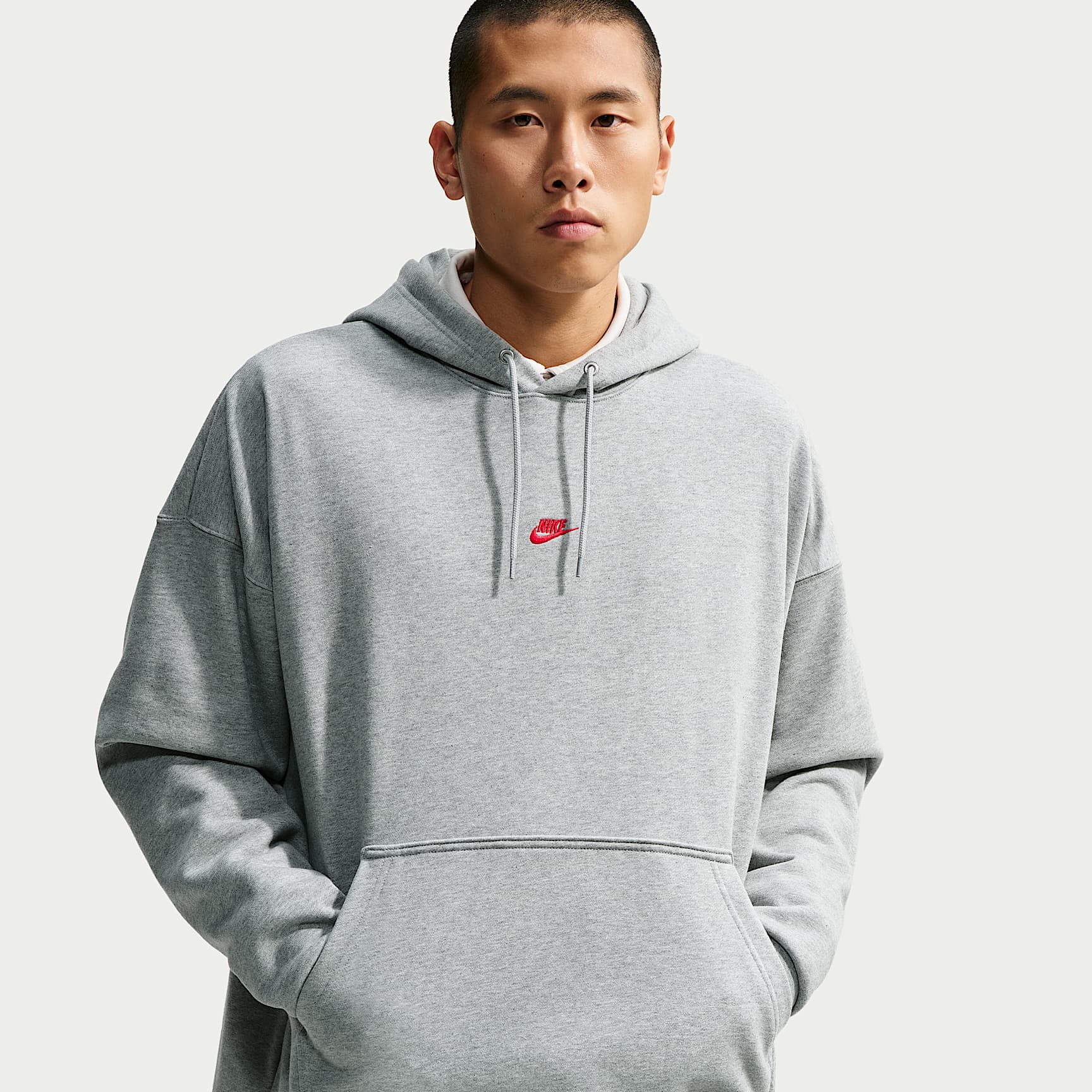 나이키 스포츠웨어 클럽 남성 오버사이즈 프렌치 테리 풀오버 후디