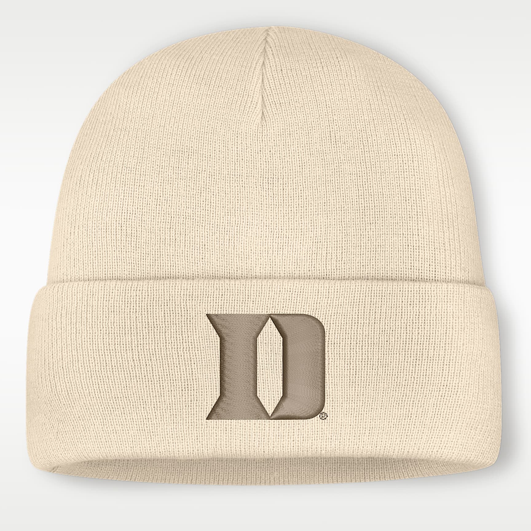 Gorro con dobladillo universitario Nike para hombre Duke
