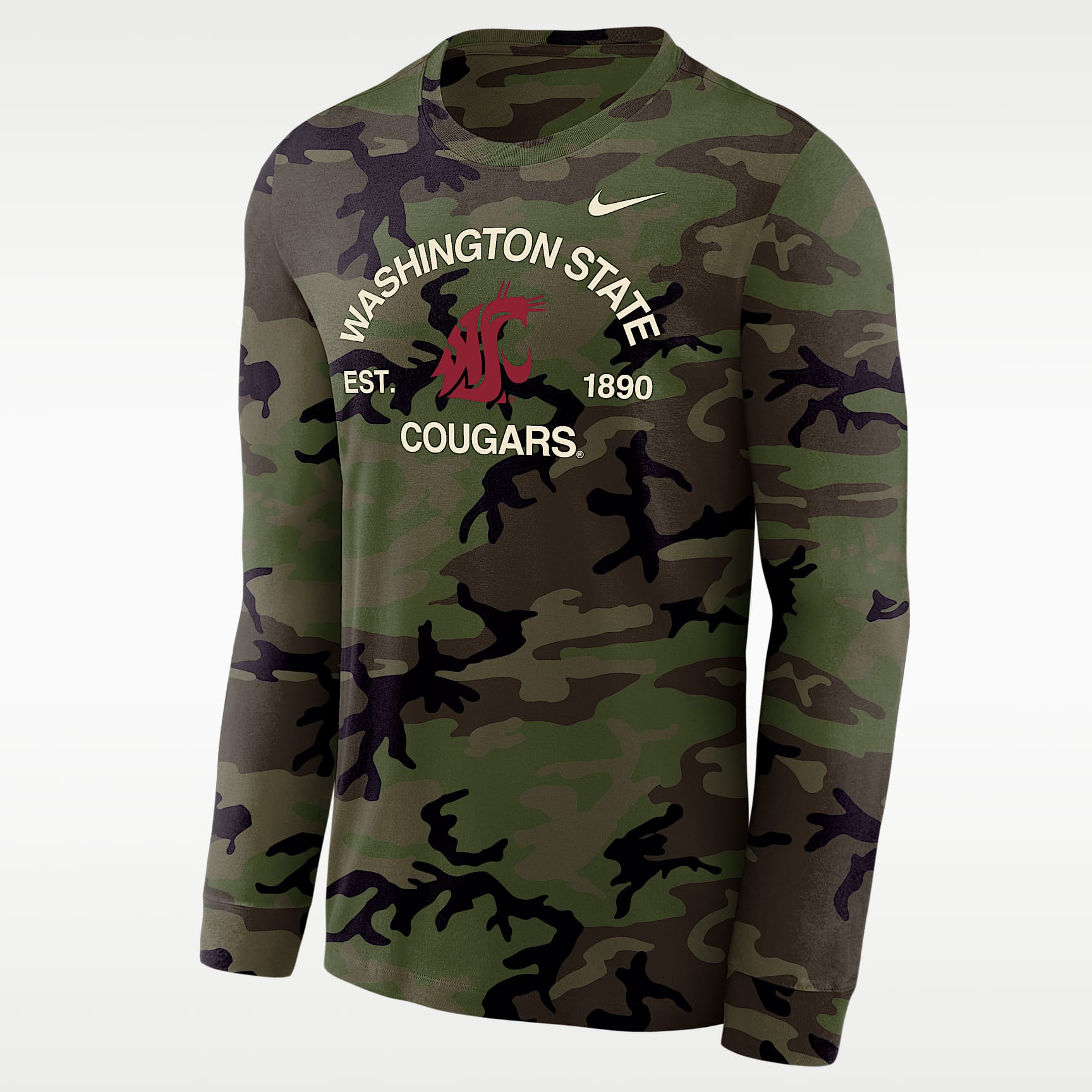 Washington State Cougars Legend Men's Nike Dri-FIT Long-Sleeve T-Shirt