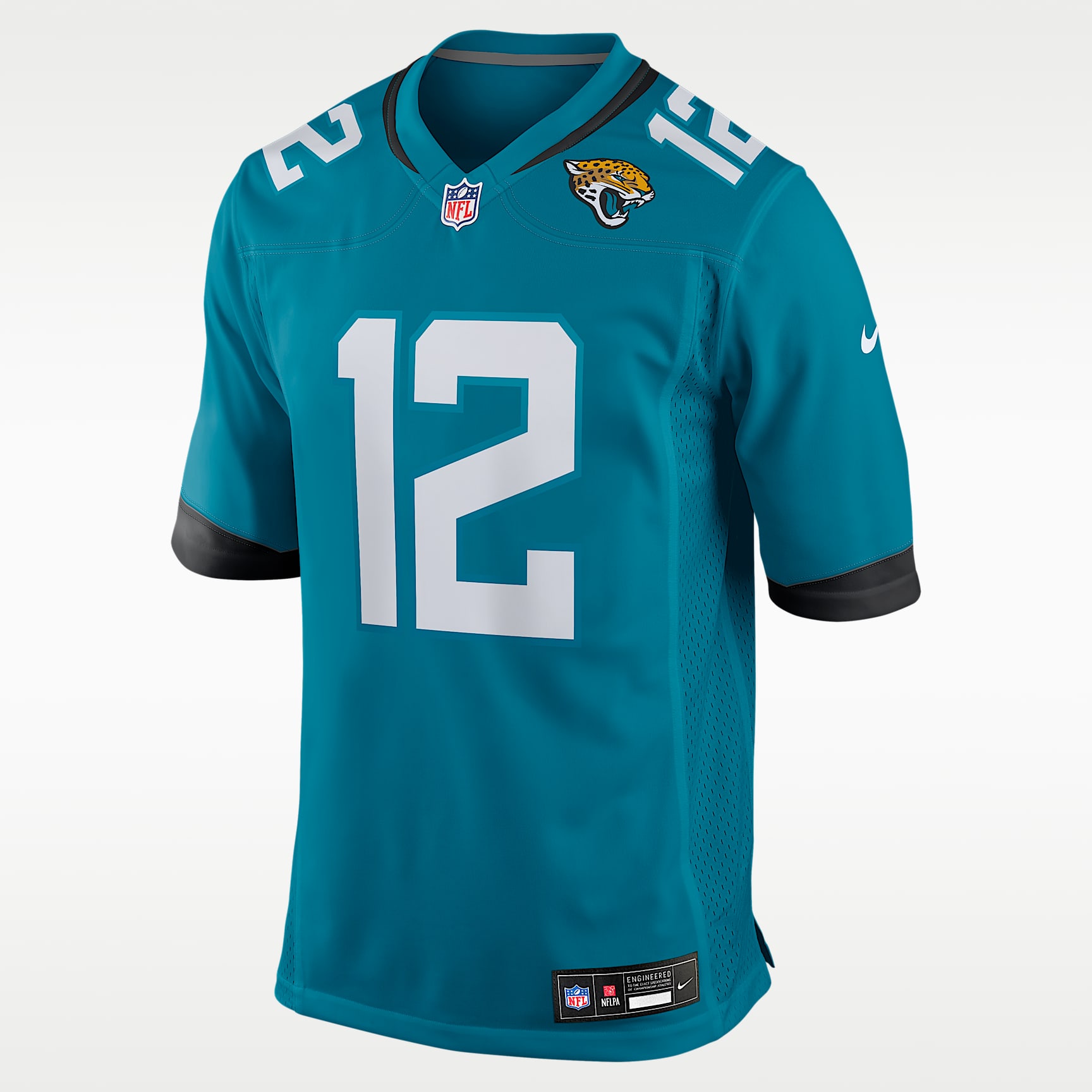 Jersey Nike de la NFL Game para hombre Travis Hunter Jacksonville Jaguars 2025 NFL Draft First Round Pick
