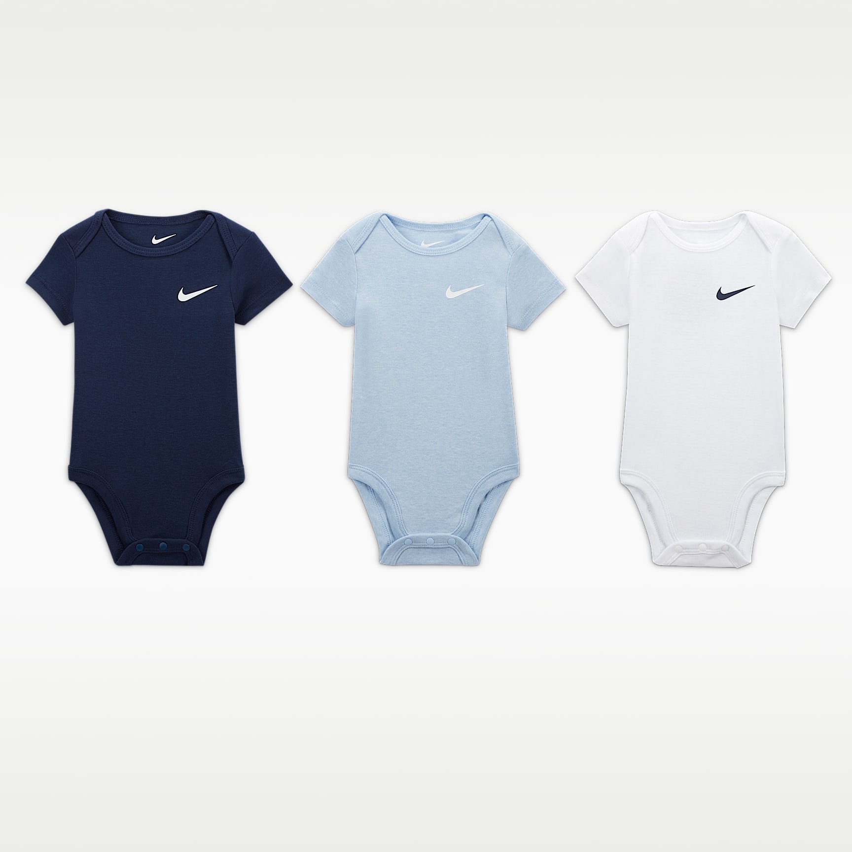 Nike Mini Me Baby Bodysuits (3-Pack)
