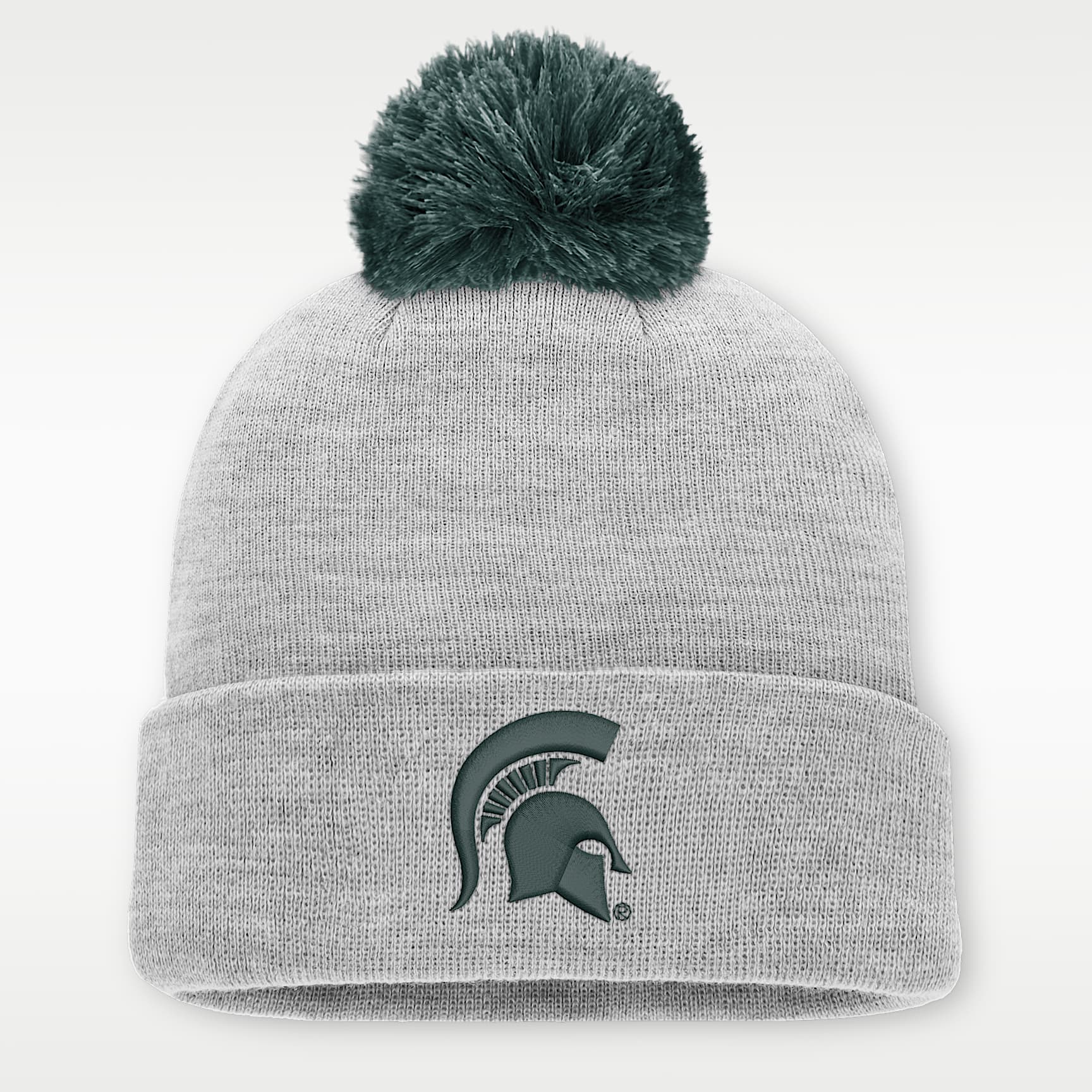 Michigan State Peak Men's Nike College Cuffed Beanie