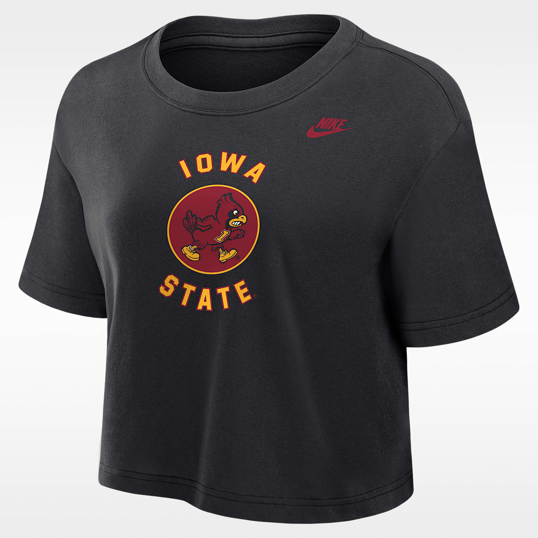 Iowa State Cyclones Women's Nike Dri-FIT Cropped T-Shirt
