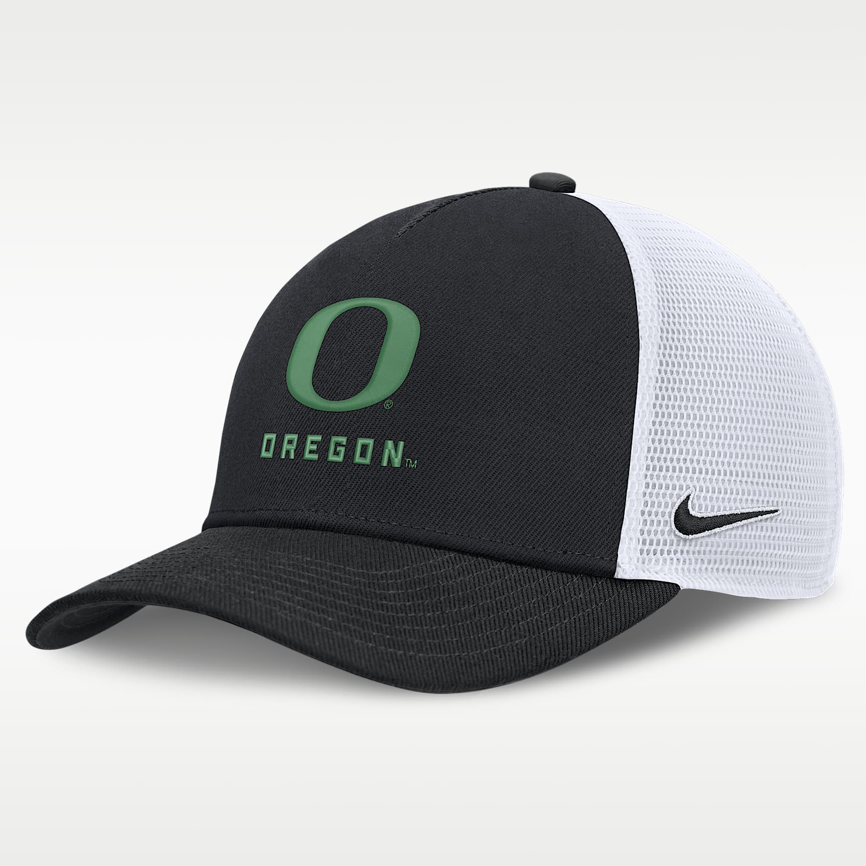 Oregon Sideline Rise Gameday Men's Nike College Trucker Adjustable Hat