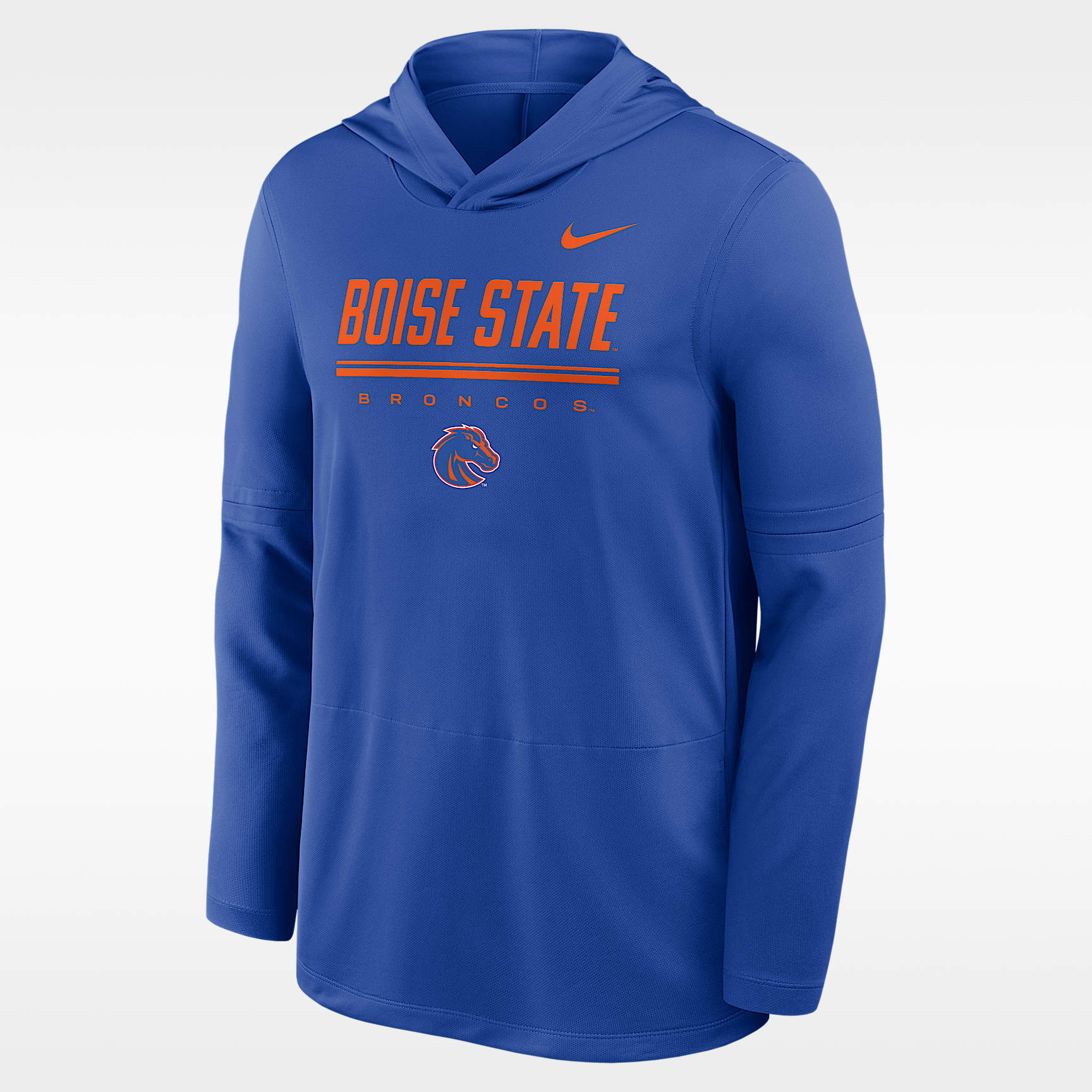 Nike College (Boise State) Men's Dri-FIT Lightweight Hoodie