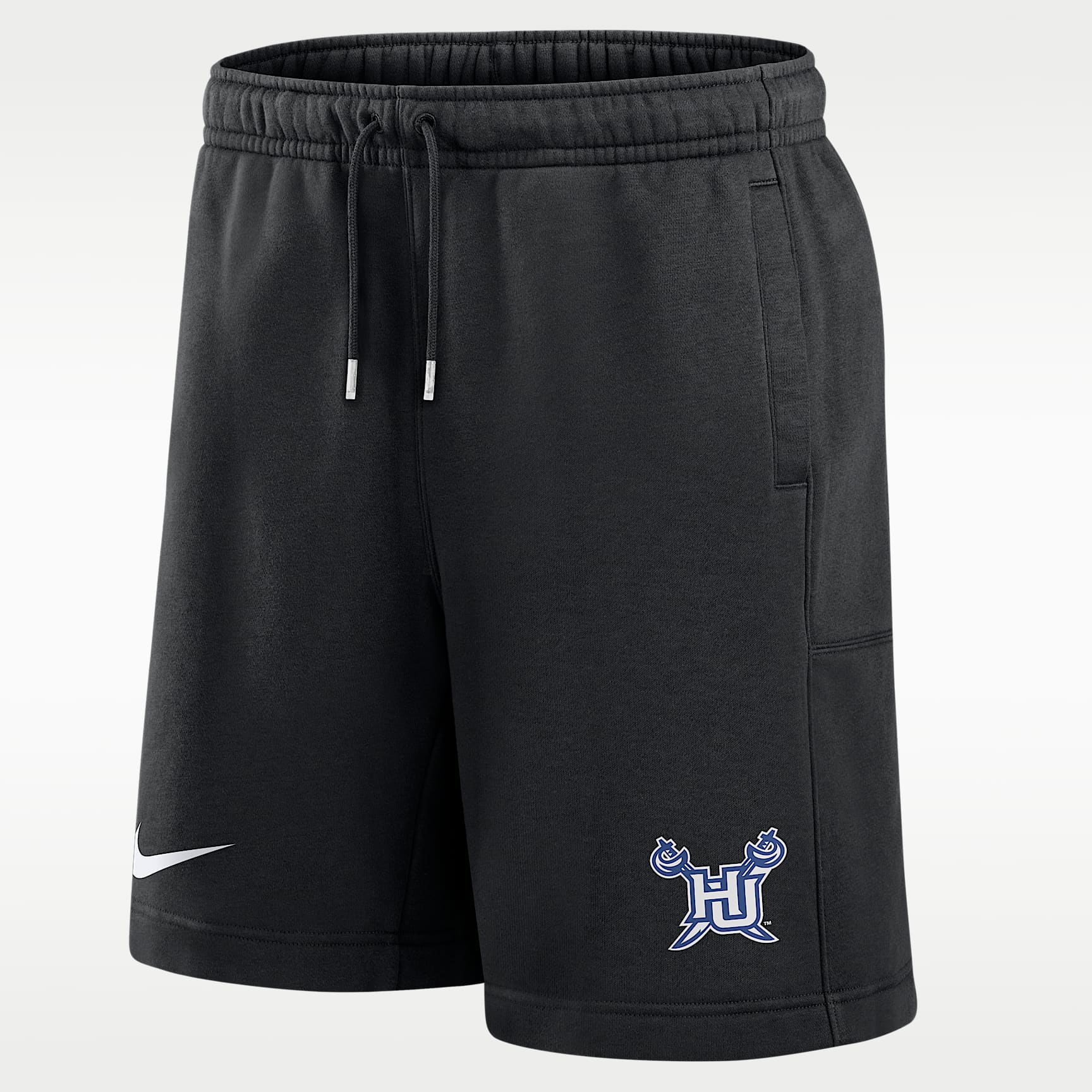 Shorts de tejido Club Fleece para hombre Nike College (Hampton University)