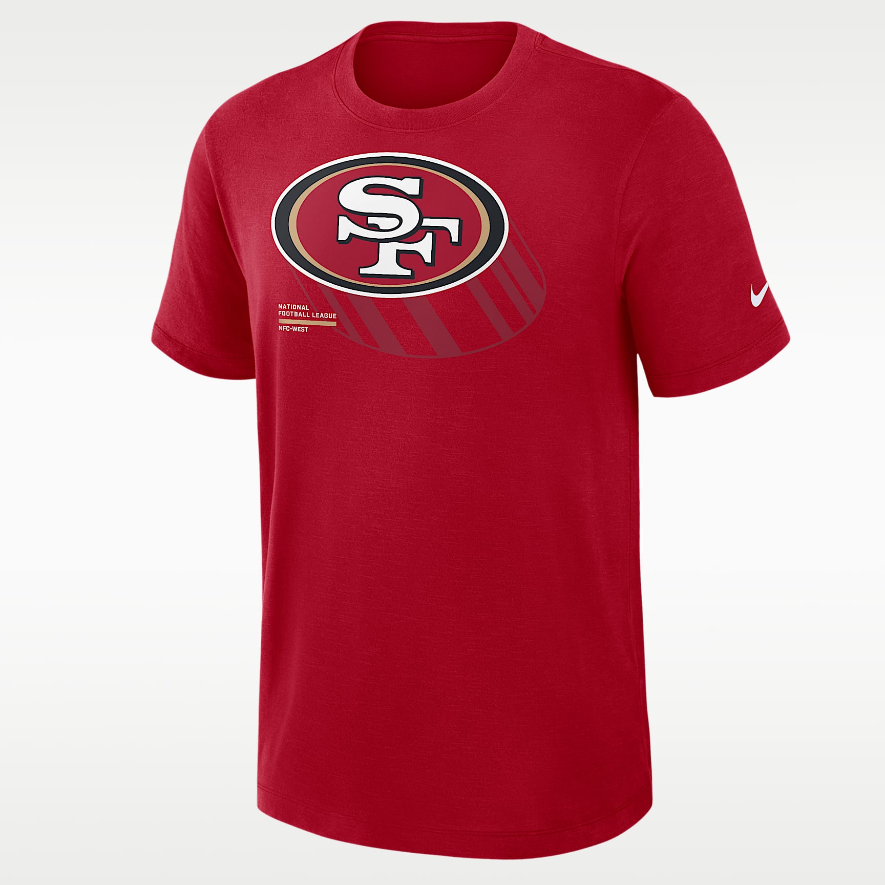 San Francisco 49ers Slub Men's Nike Dri-FIT NFL T-Shirt