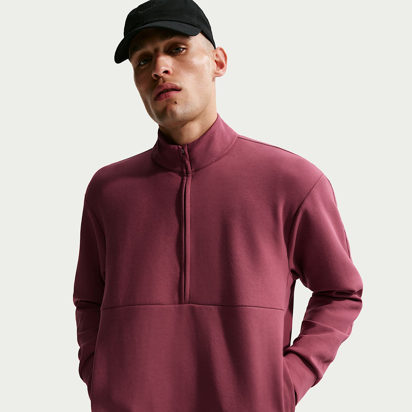 Nike 24.7 ImpossiblySoft Men's Dri-FIT 1/2-Zip Top