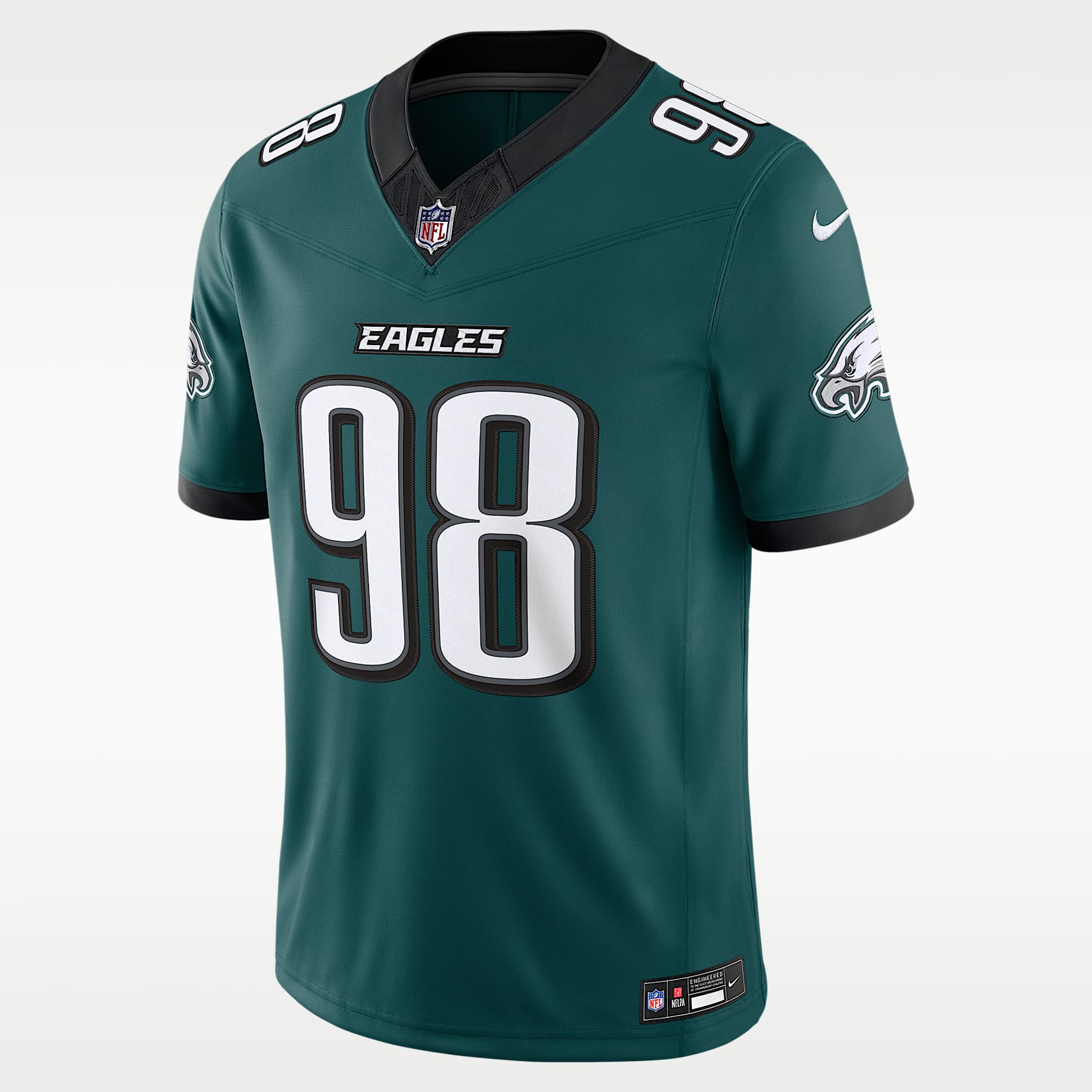 Jersey Nike Dri-FIT de la NFL Limited para hombre Jalen Carter Philadelphia Eagles