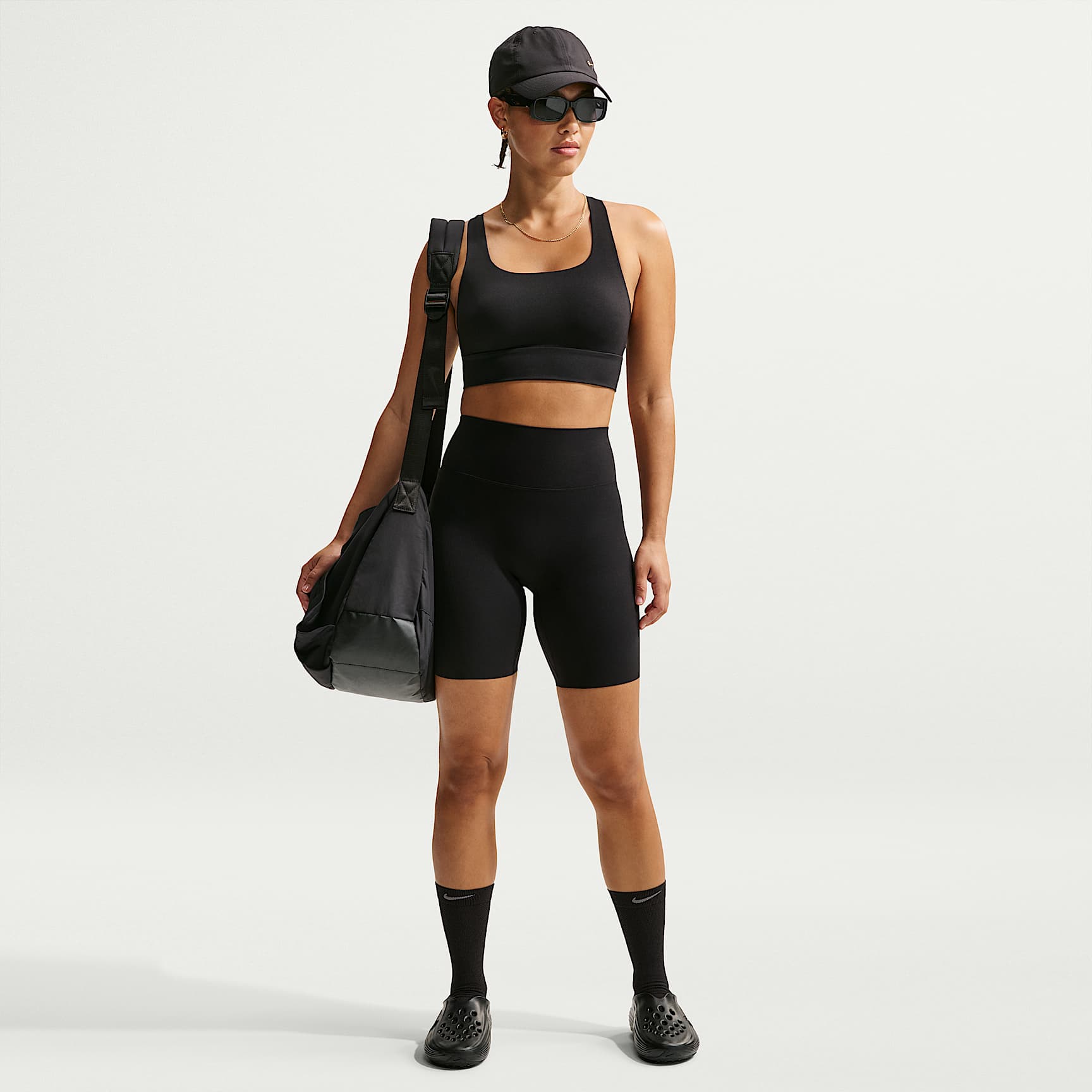 Cycliste taille haute Nike Zenvy 20 cm pour femme