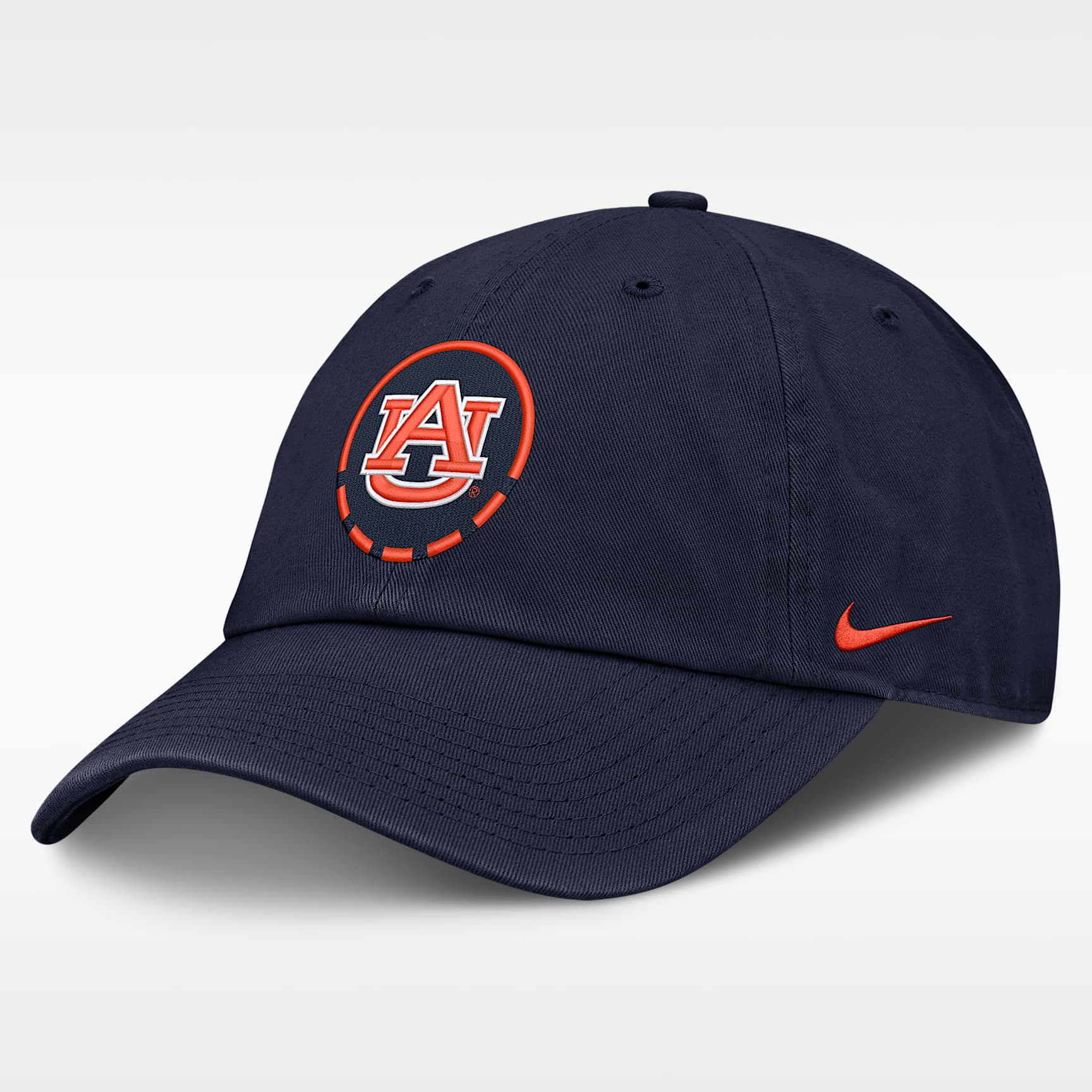 Gorra universitaria Nike ajustable para hombre Auburn Natural Club