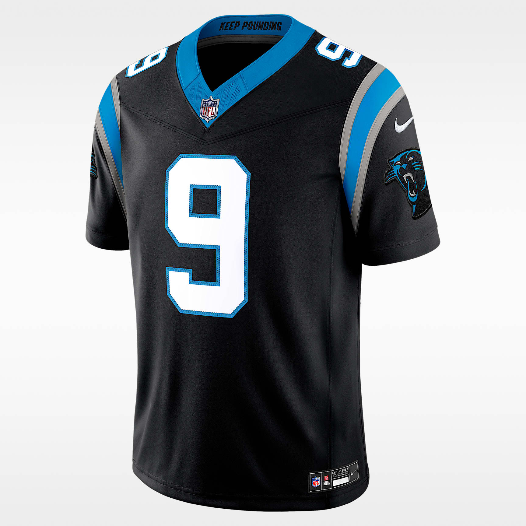 Bryce Young Carolina Panthers Men's Nike Dri-FIT NFL Limited Jersey