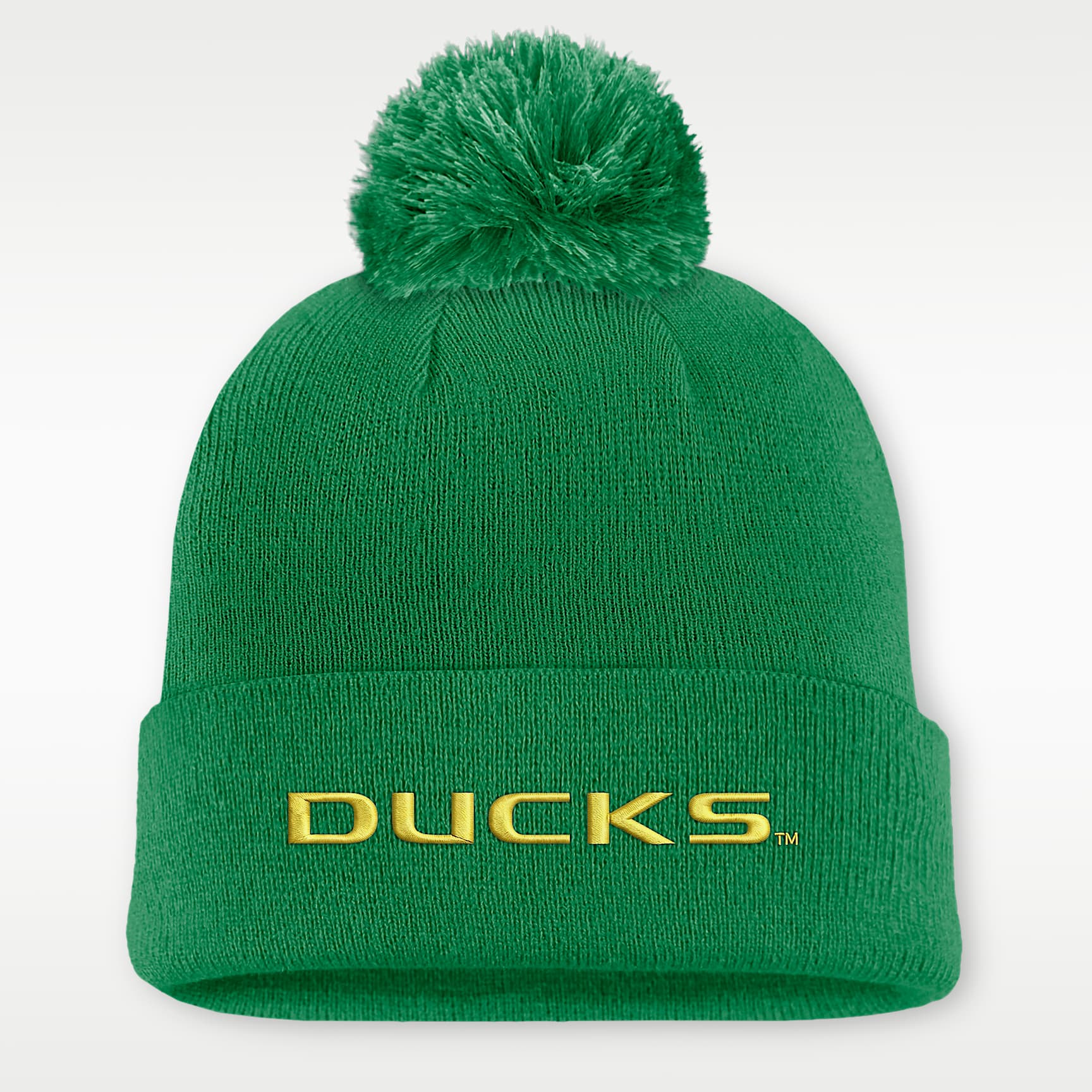 Gorro con dobladillo universitario Nike para hombre Oregon Peak