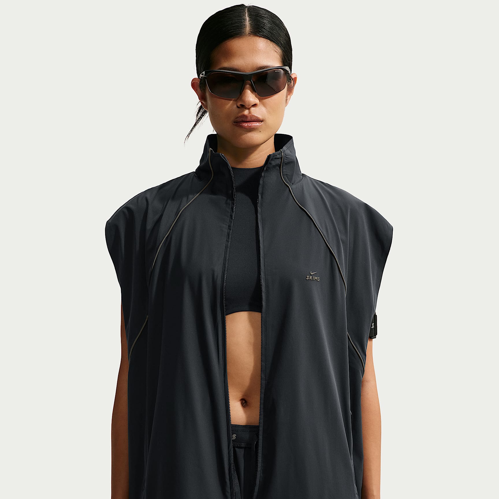 NikeSKIMS Stretch Nylon Women's Oversized Gilet